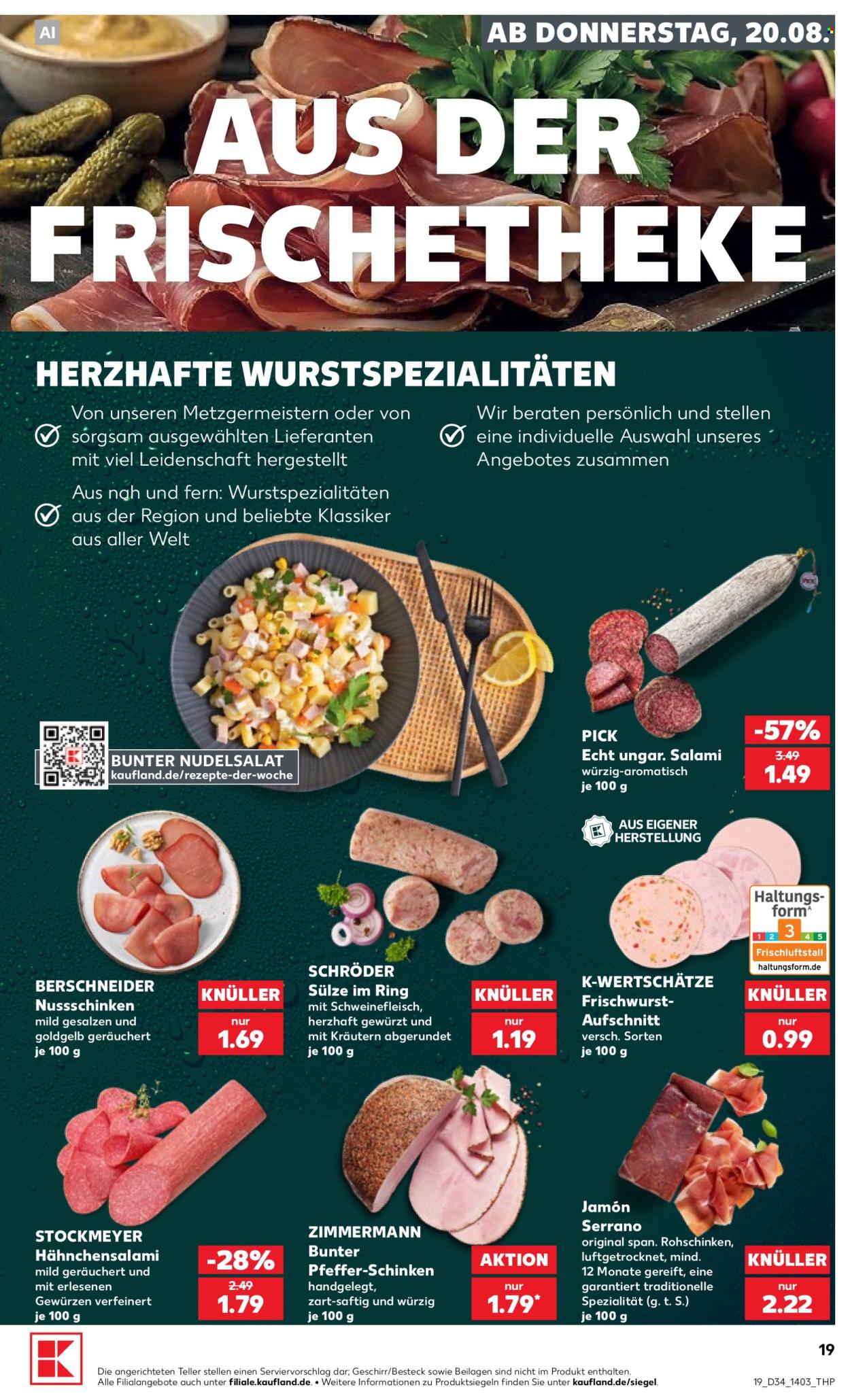 Kaufland Prospekte  - 20.8.2026 - 26.8.2026. Seite 19