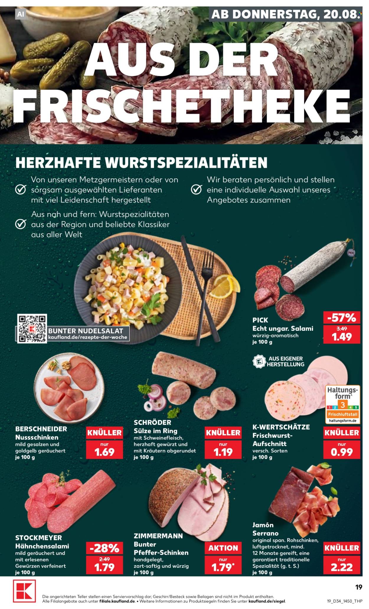 Kaufland Prospekte  - 20.8.2026 - 26.8.2026. Seite 19