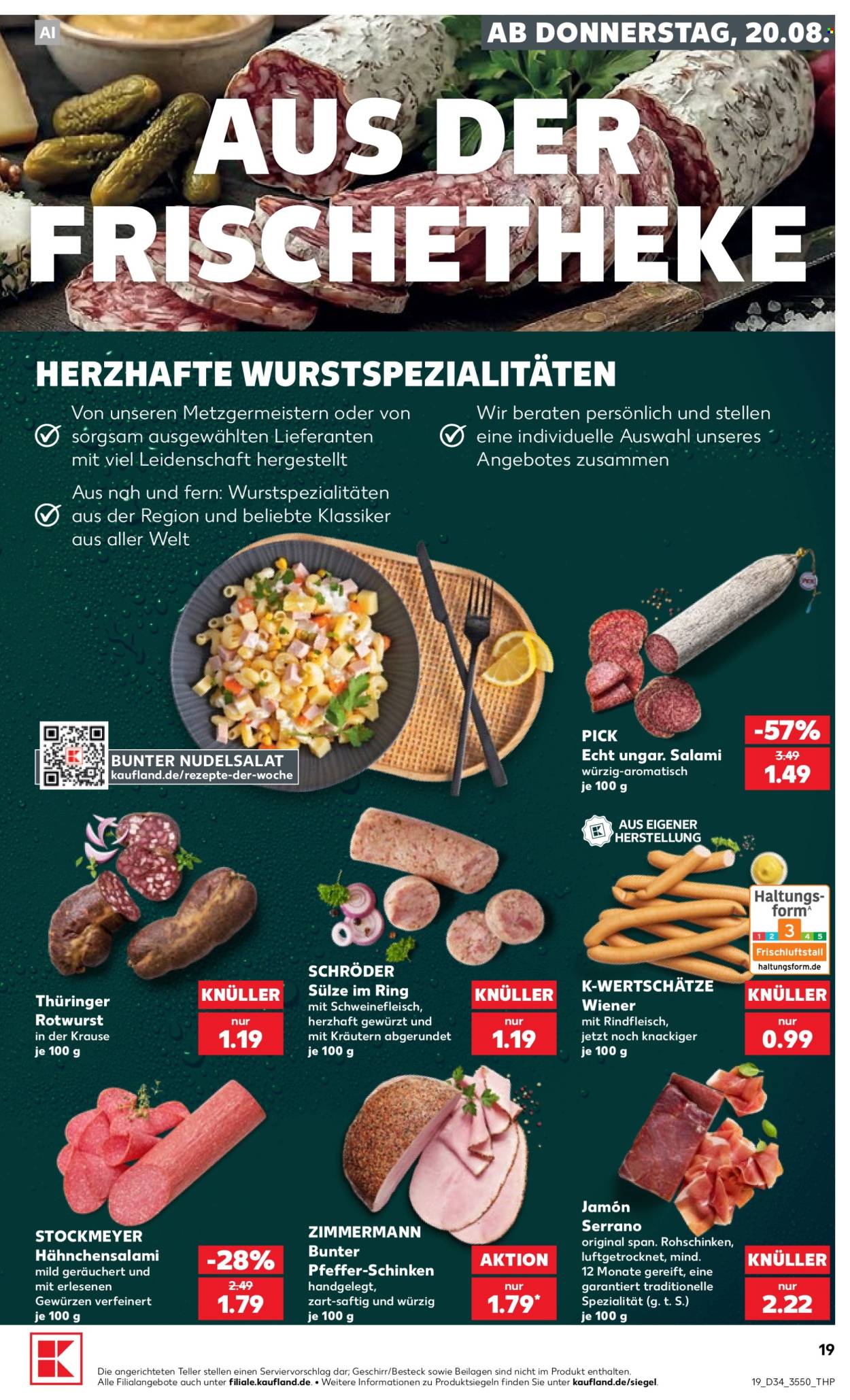 Kaufland Prospekte  - 20.8.2026 - 26.8.2026. Seite 19