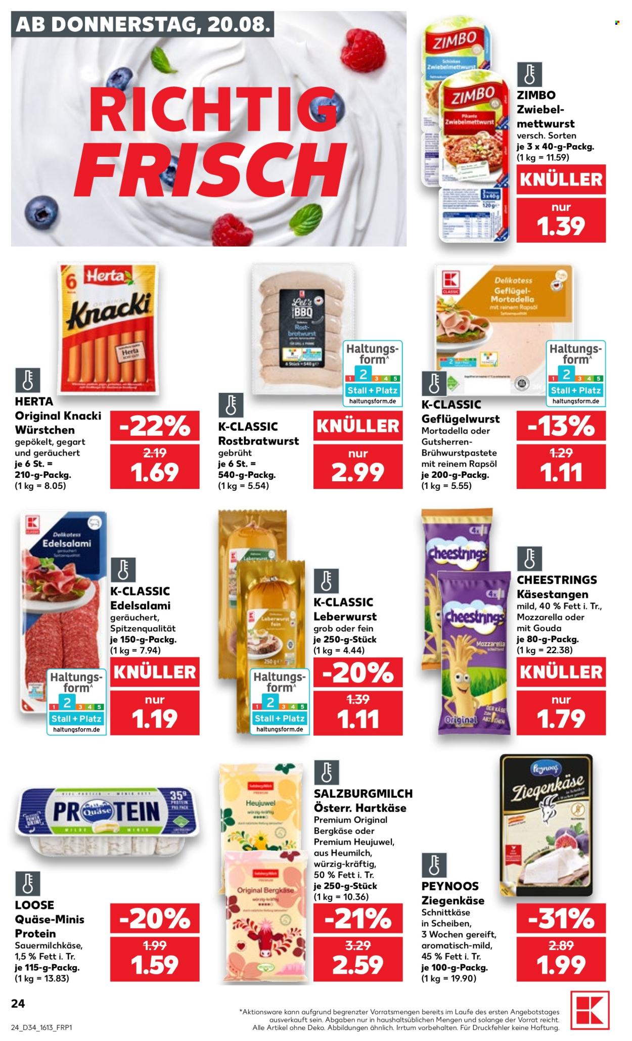 Kaufland Prospekte  - 20.8.2026 - 26.8.2026. Seite 24