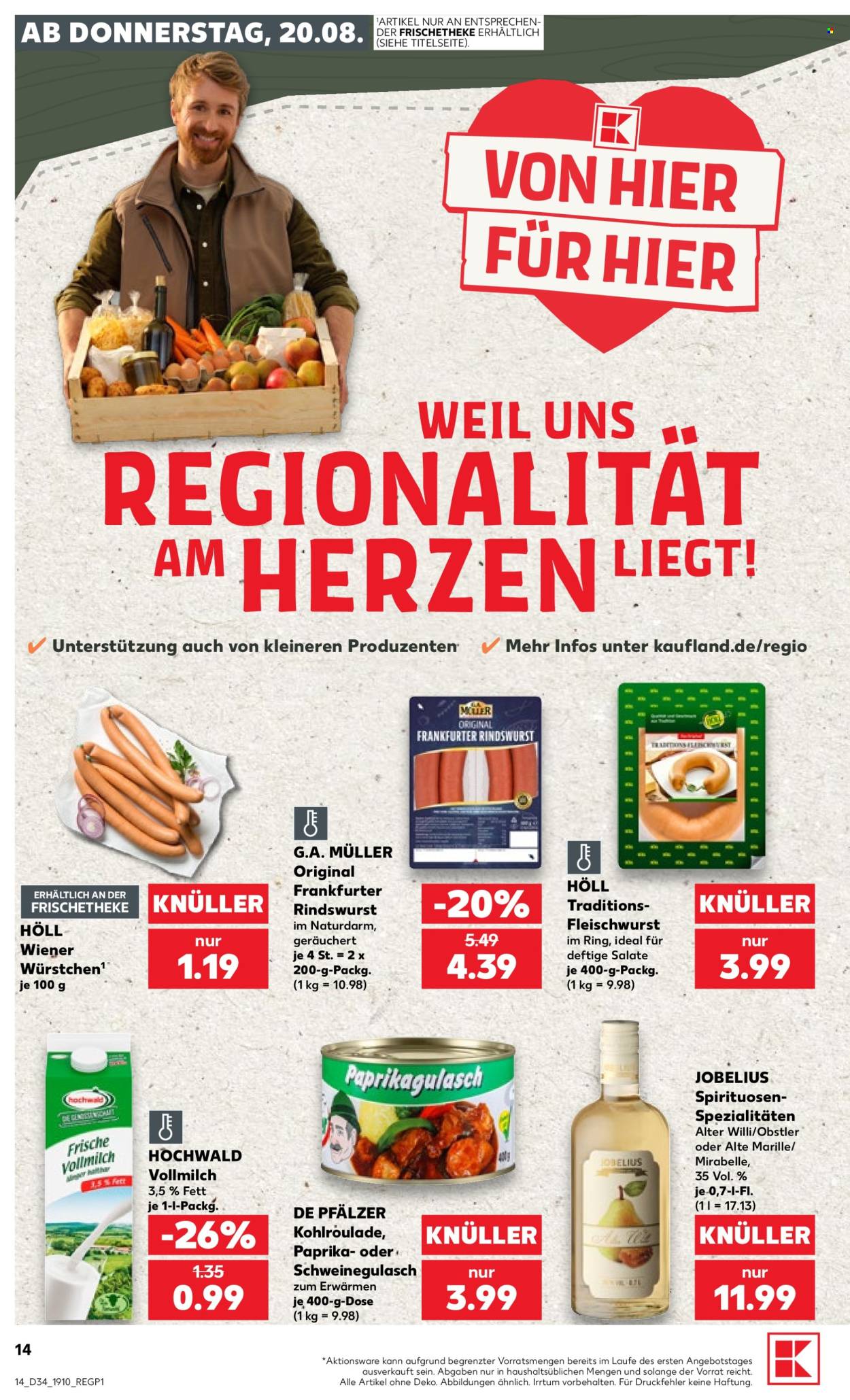 Kaufland Prospekte  - 20.8.2026 - 26.8.2026. Seite 14