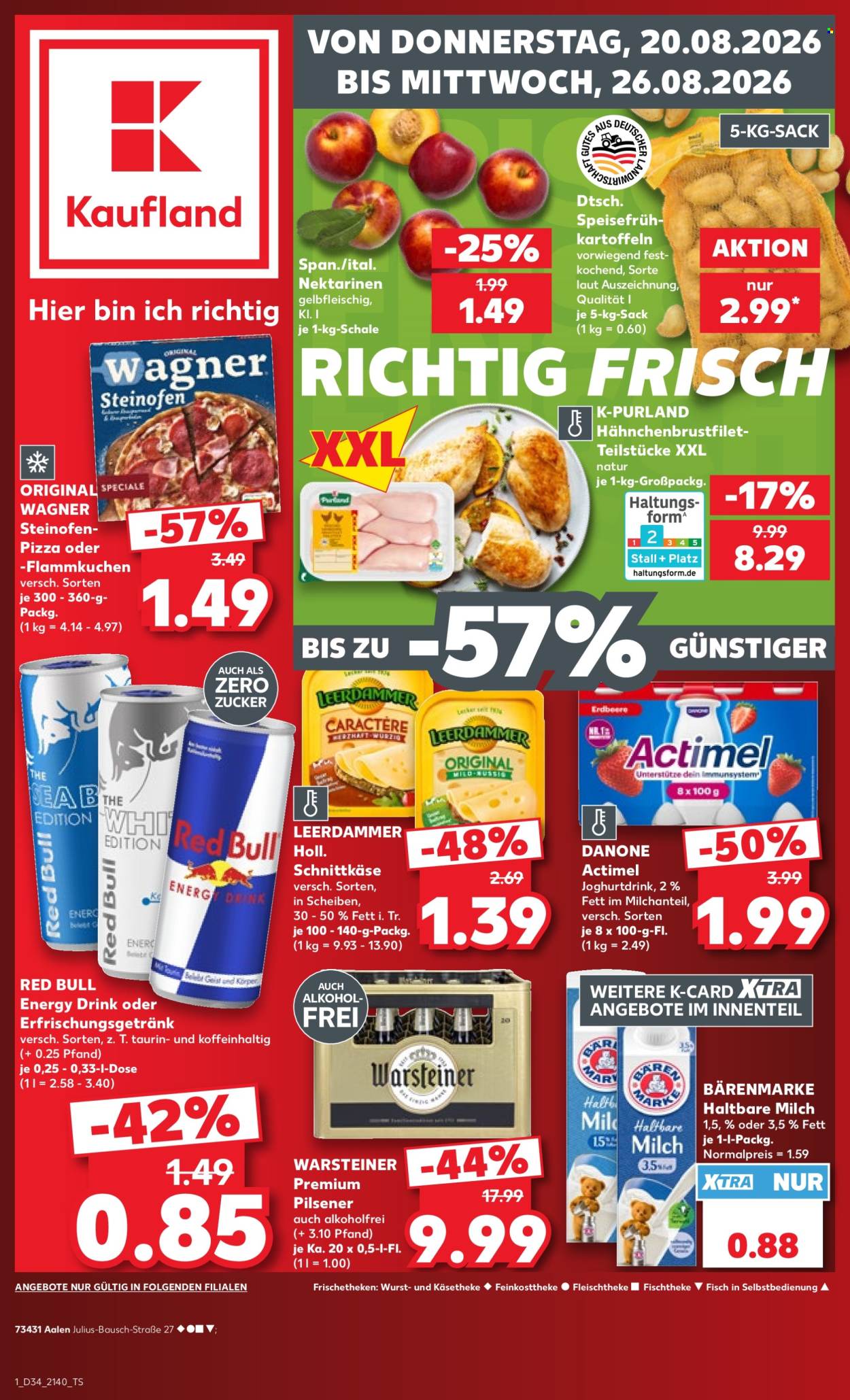 Kaufland Prospekte  - 20.8.2026 - 26.8.2026. Seite 1