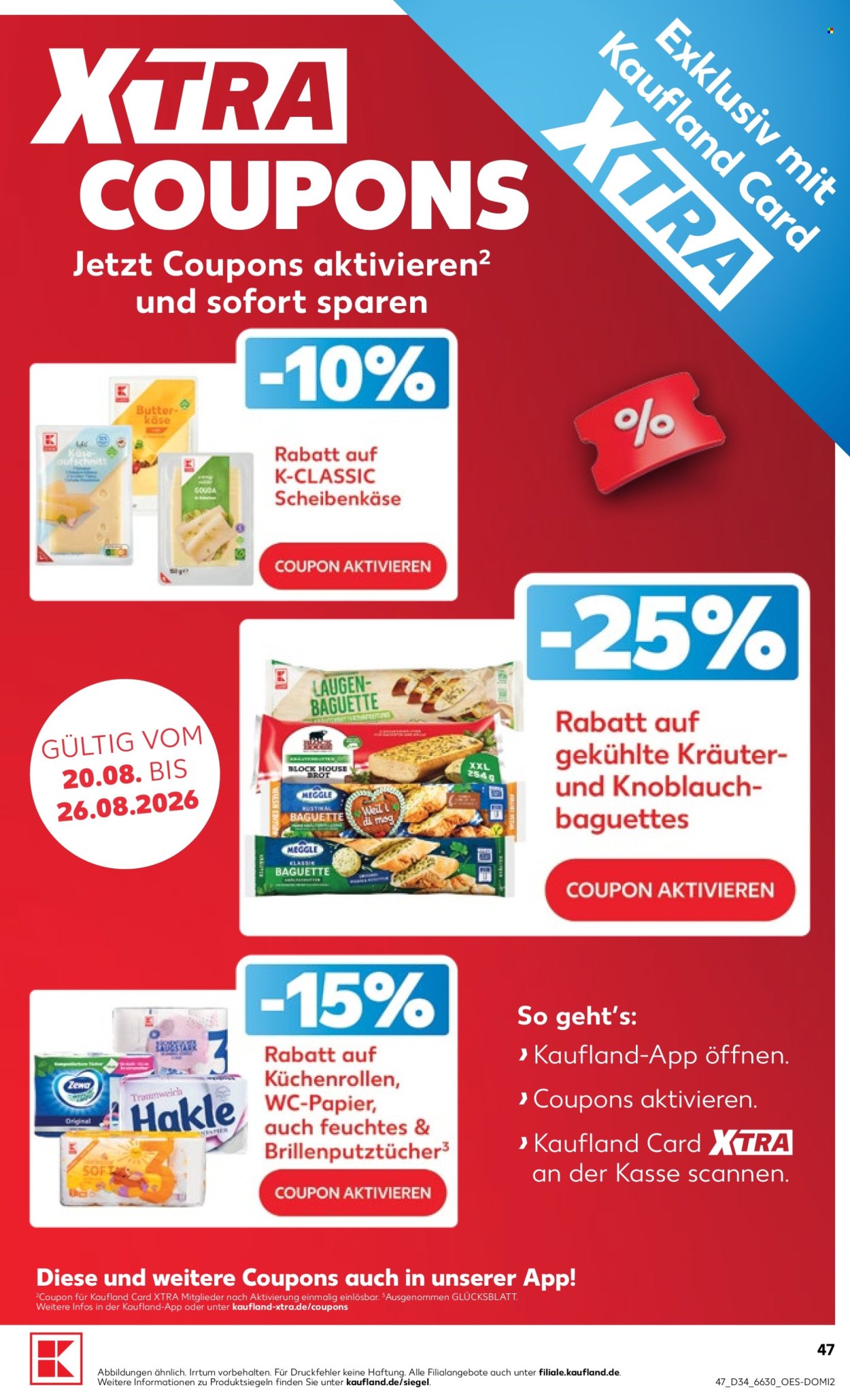 Kaufland Prospekte  - 20.8.2026 - 26.8.2026. Seite 47