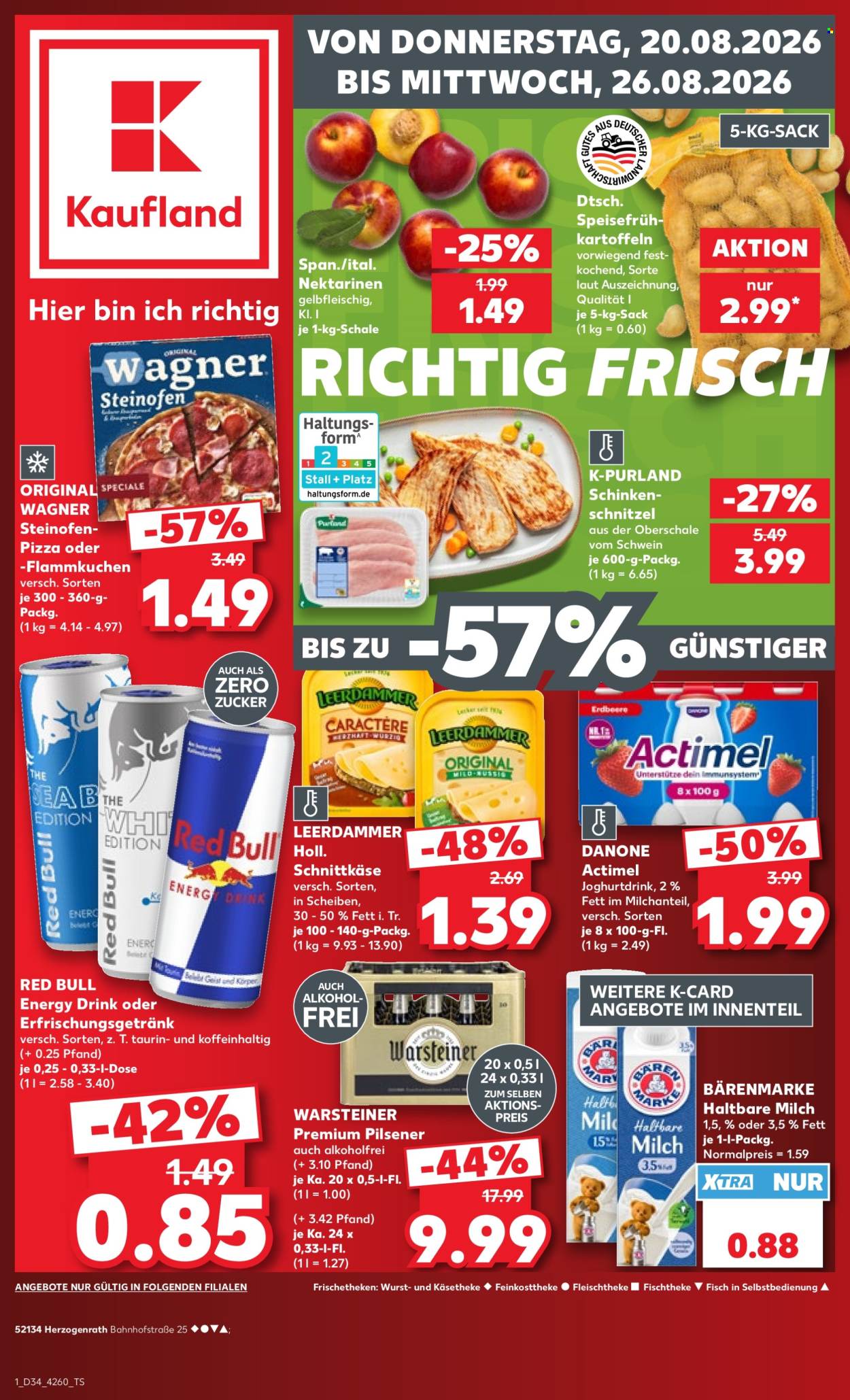 Kaufland Prospekte  - 20.8.2026 - 26.8.2026. Seite 1