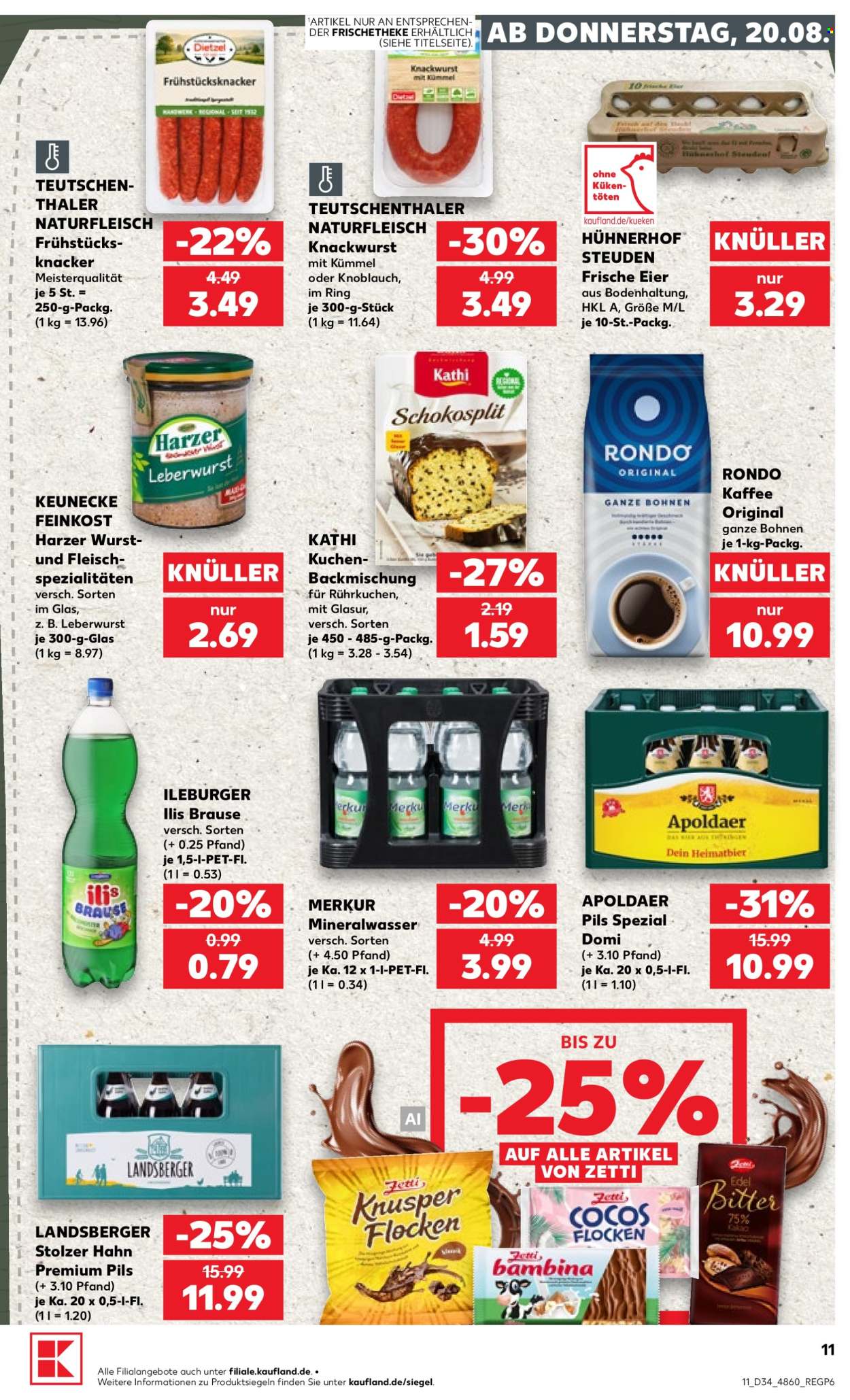 Kaufland Prospekte  - 20.8.2026 - 26.8.2026. Seite 11