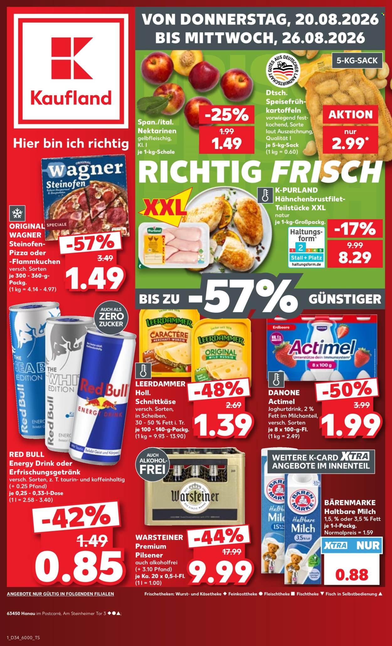 Kaufland Prospekte  - 20.8.2026 - 26.8.2026. Seite 1