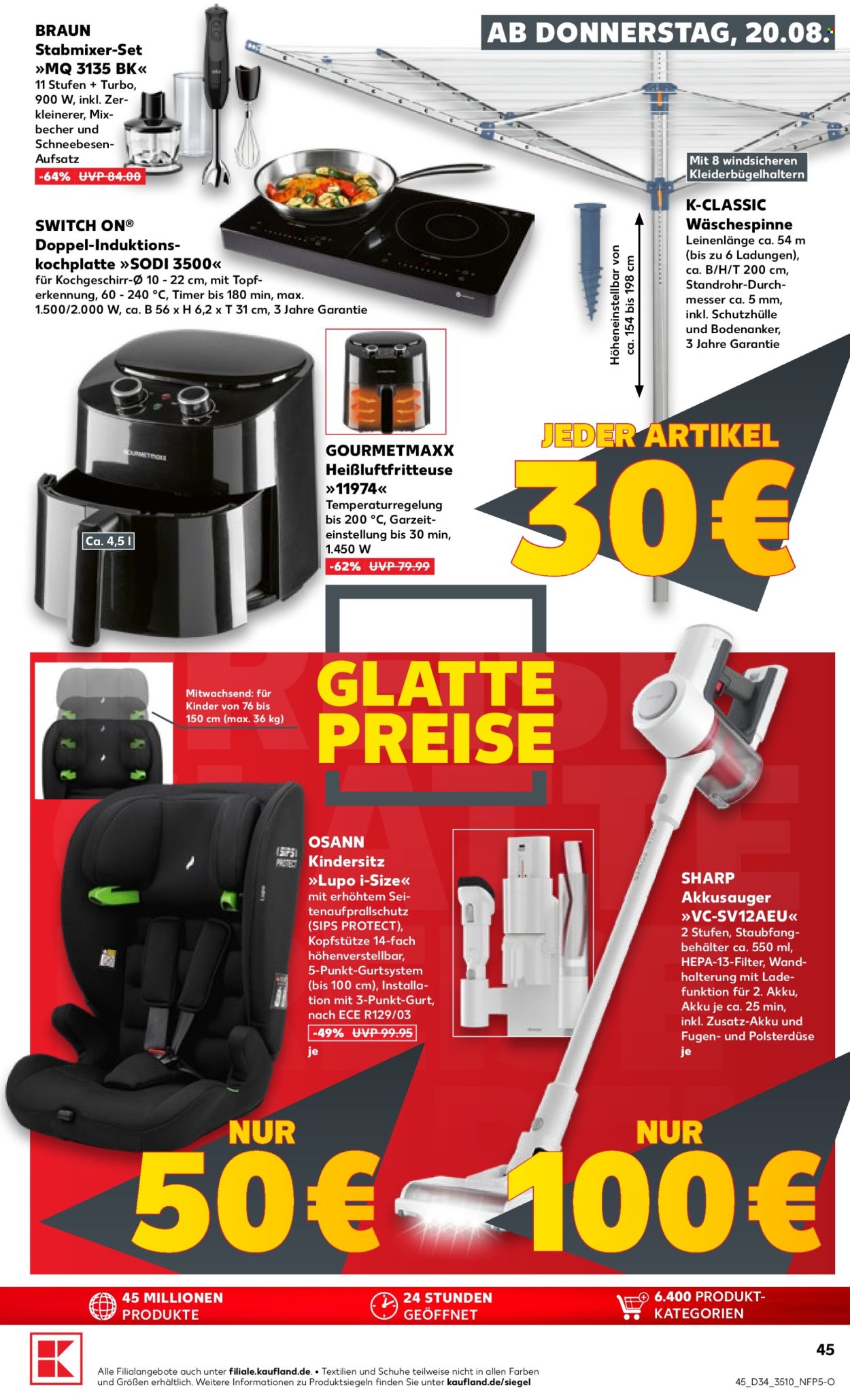 Kaufland Prospekte  - 20.8.2026 - 26.8.2026. Seite 45