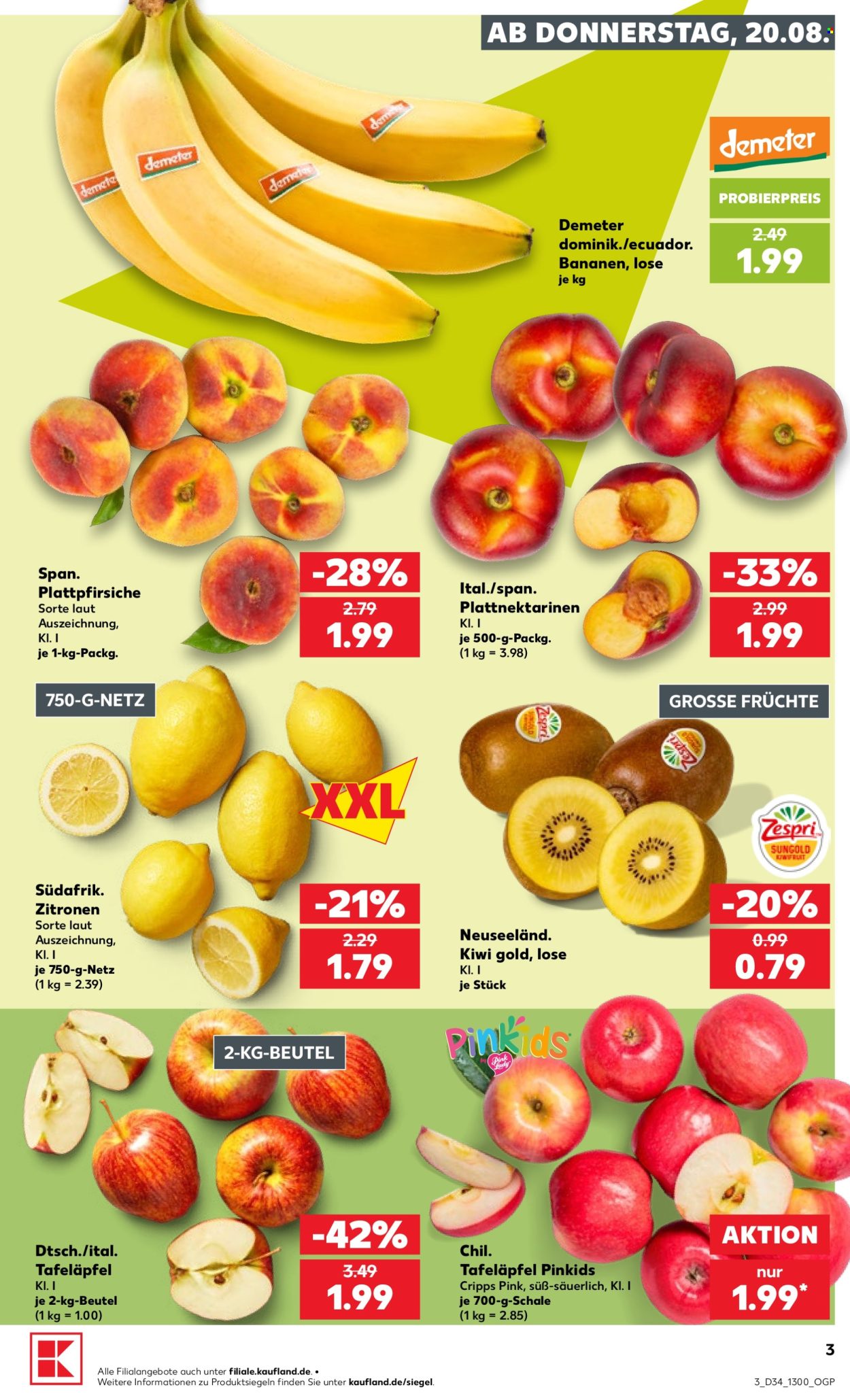 Kaufland Prospekte  - 20.8.2026 - 26.8.2026. Seite 3