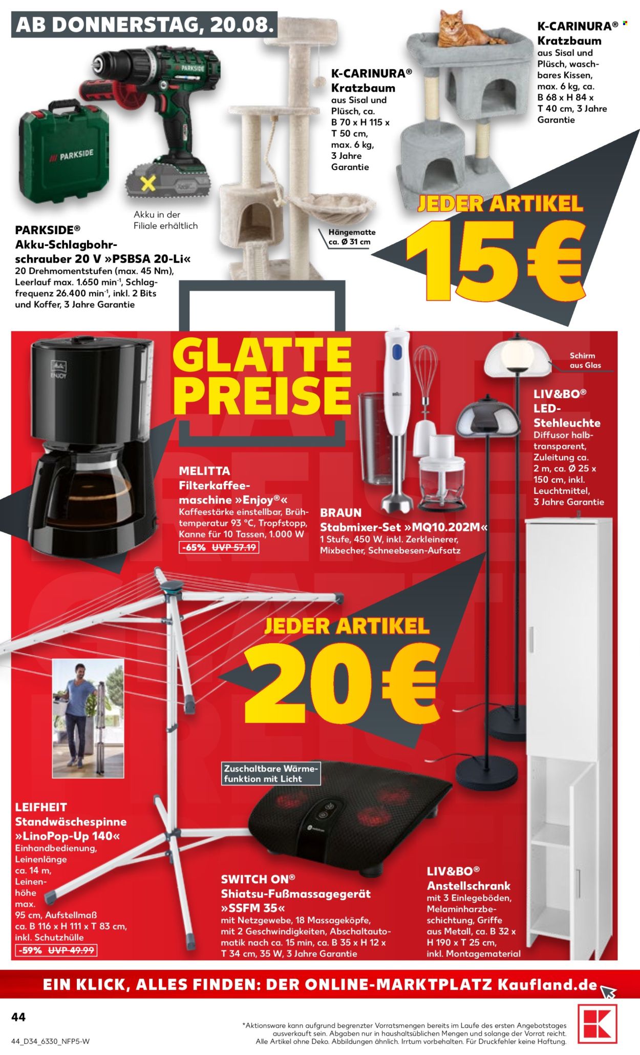 Kaufland Prospekte  - 20.8.2026 - 26.8.2026. Seite 44