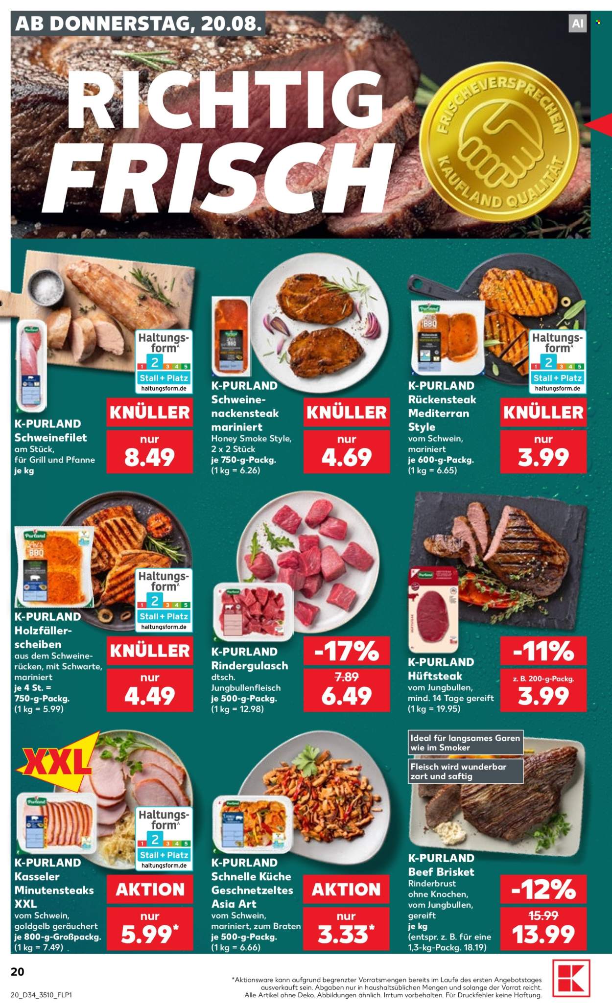 Kaufland Prospekte  - 20.8.2026 - 26.8.2026. Seite 20