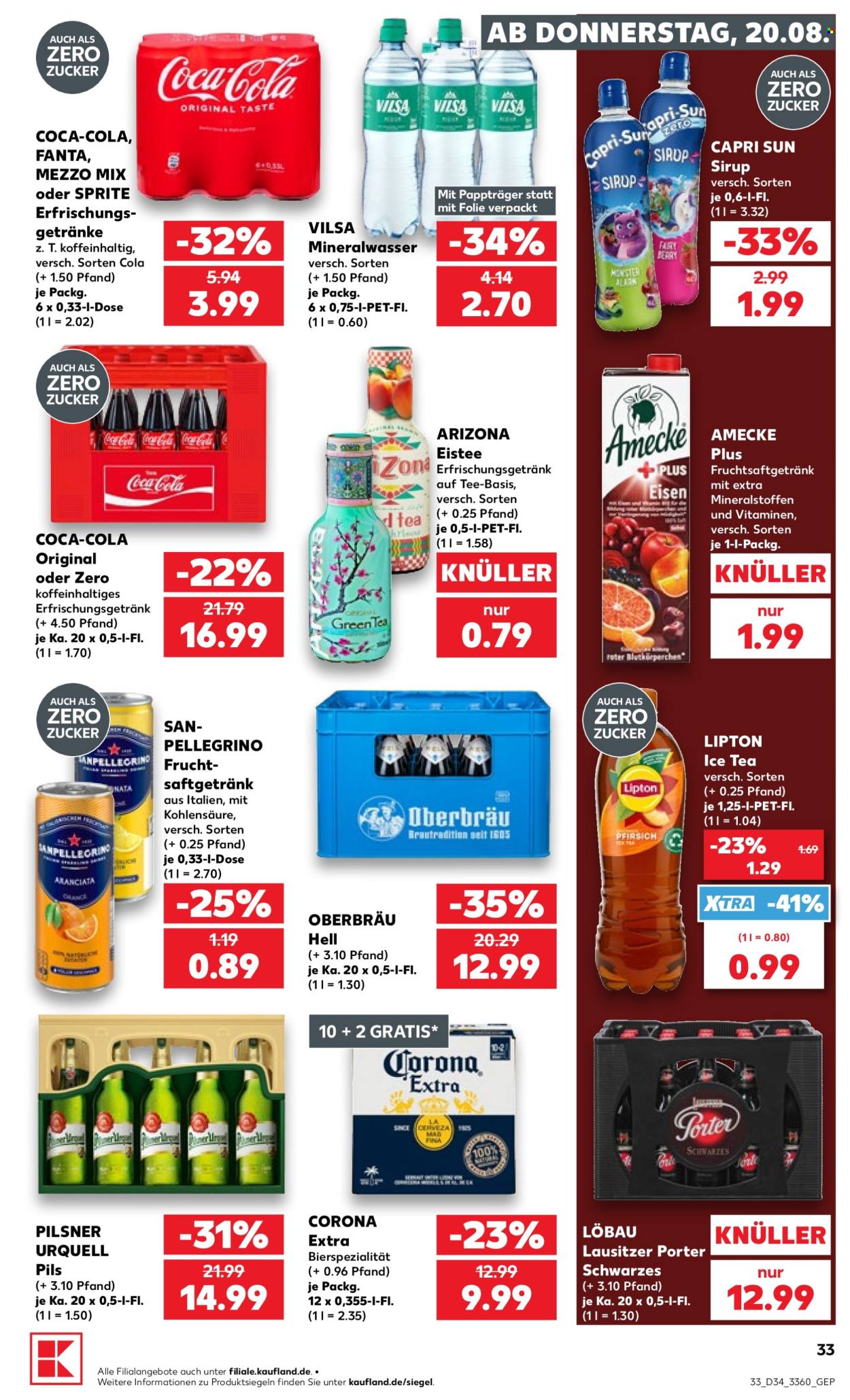 Kaufland Prospekte  - 20.8.2026 - 26.8.2026. Seite 33