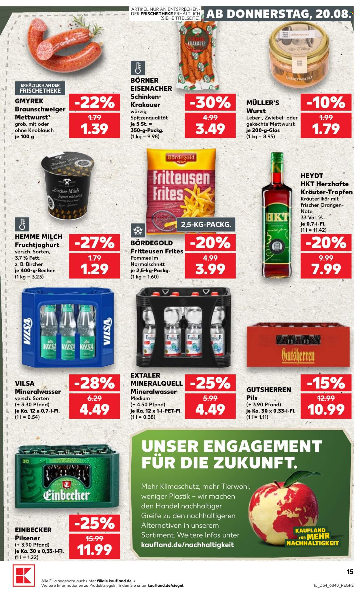 Kaufland Prospekte  - 20.8.2026 - 26.8.2026. Seite 15