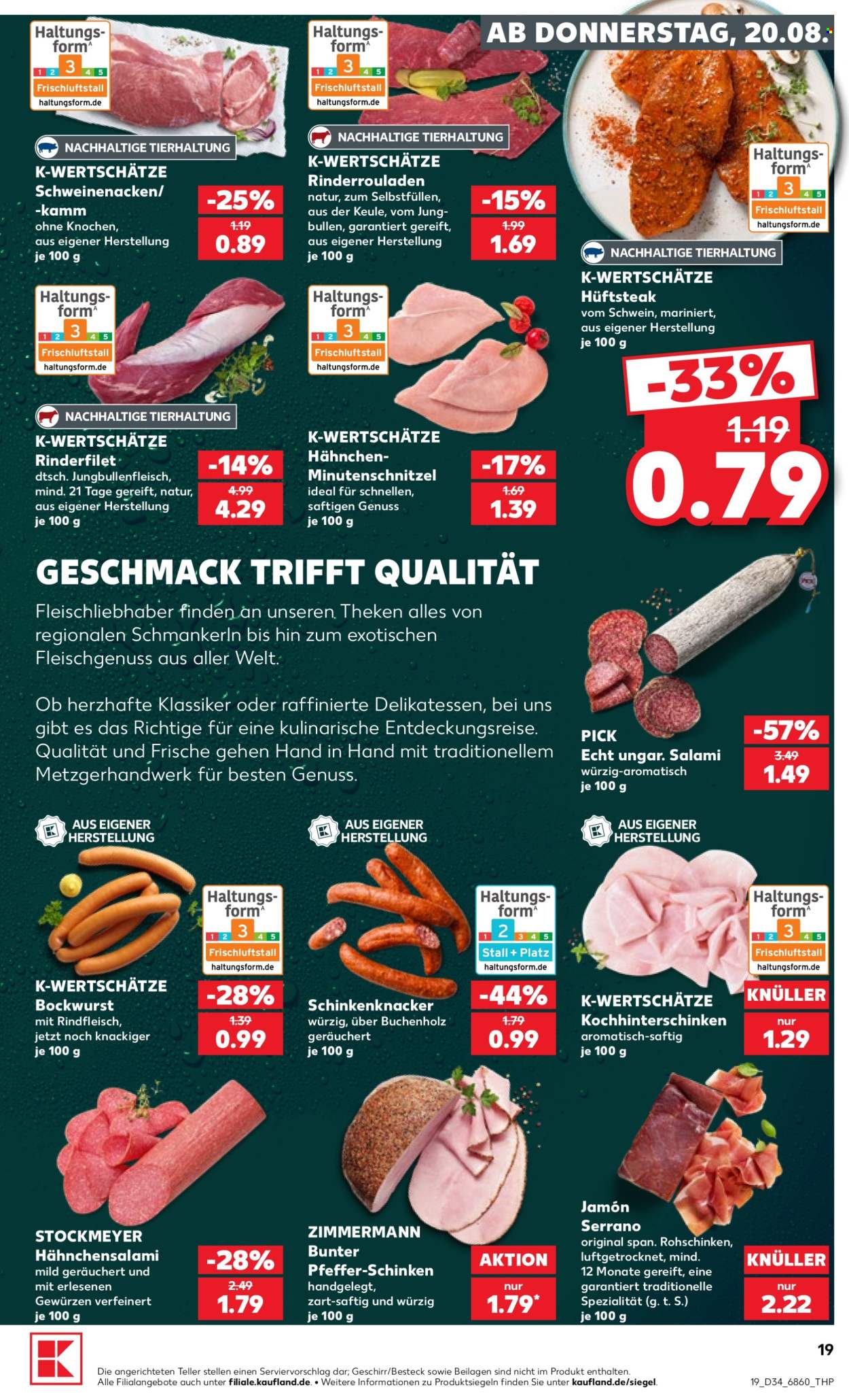 Kaufland Prospekte  - 20.8.2026 - 26.8.2026. Seite 19