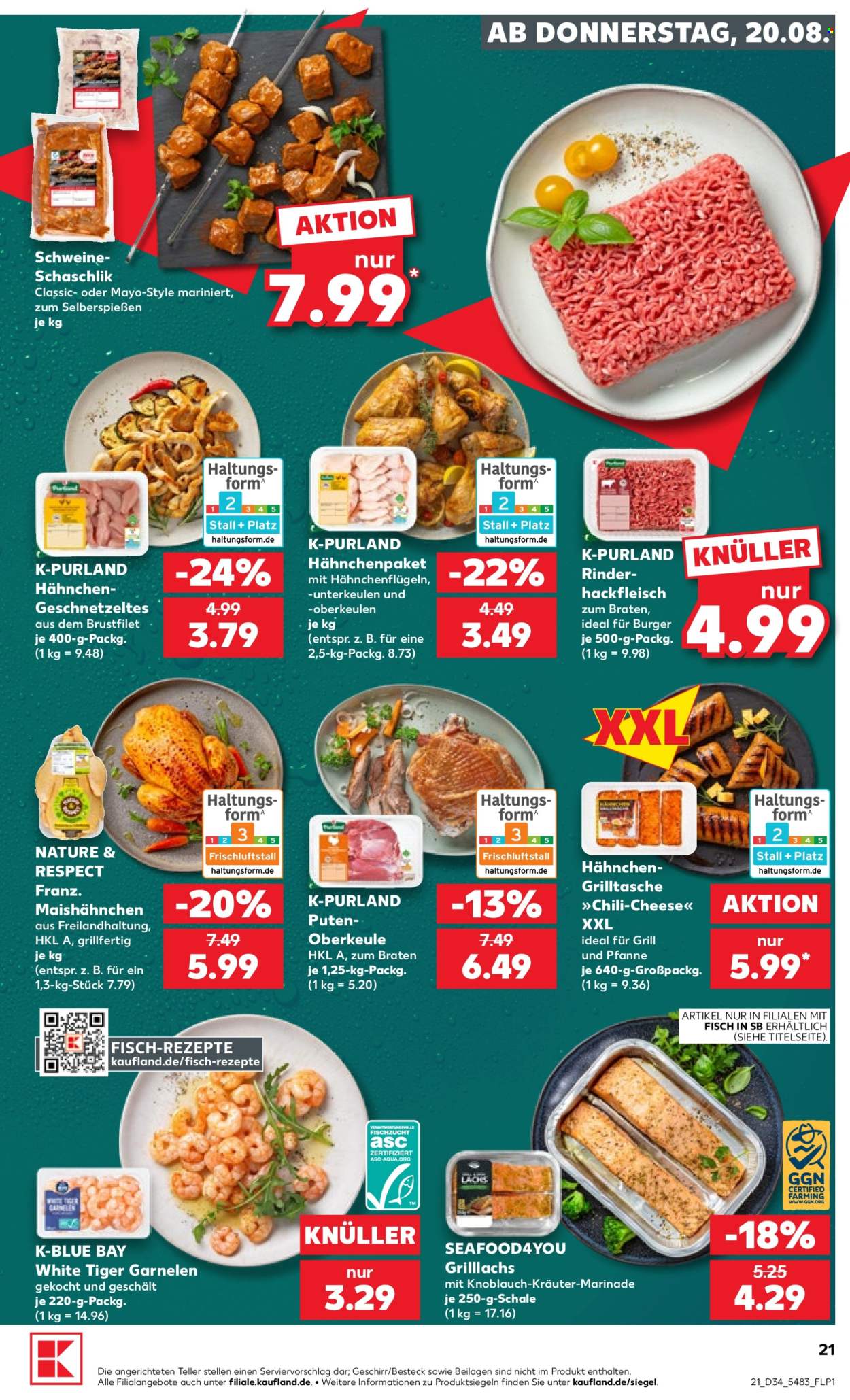 Kaufland Prospekte  - 20.8.2026 - 26.8.2026. Seite 21