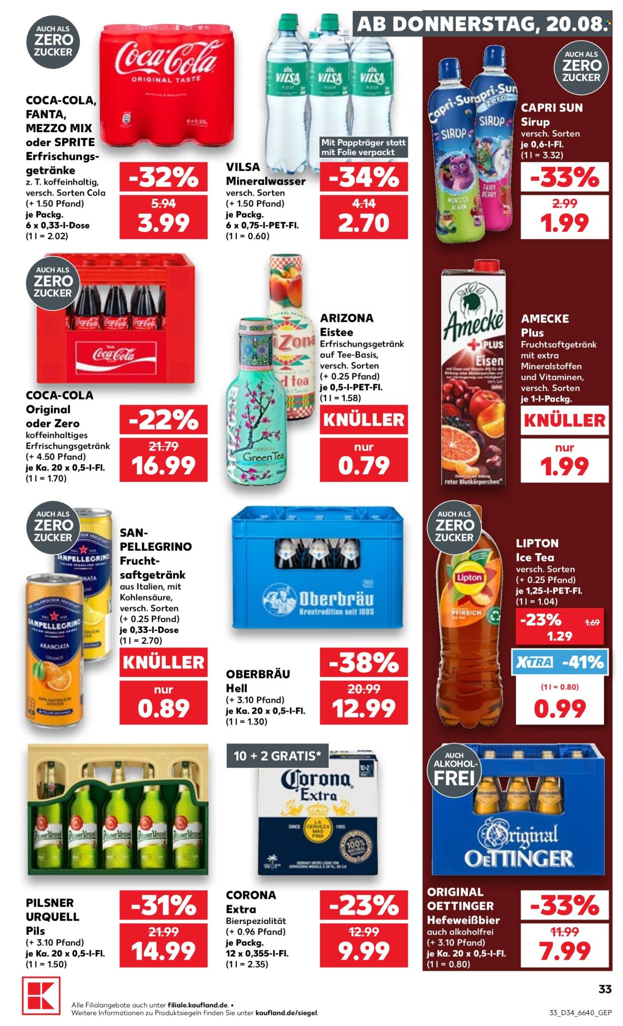Kaufland Prospekte  - 20.8.2026 - 26.8.2026. Seite 33