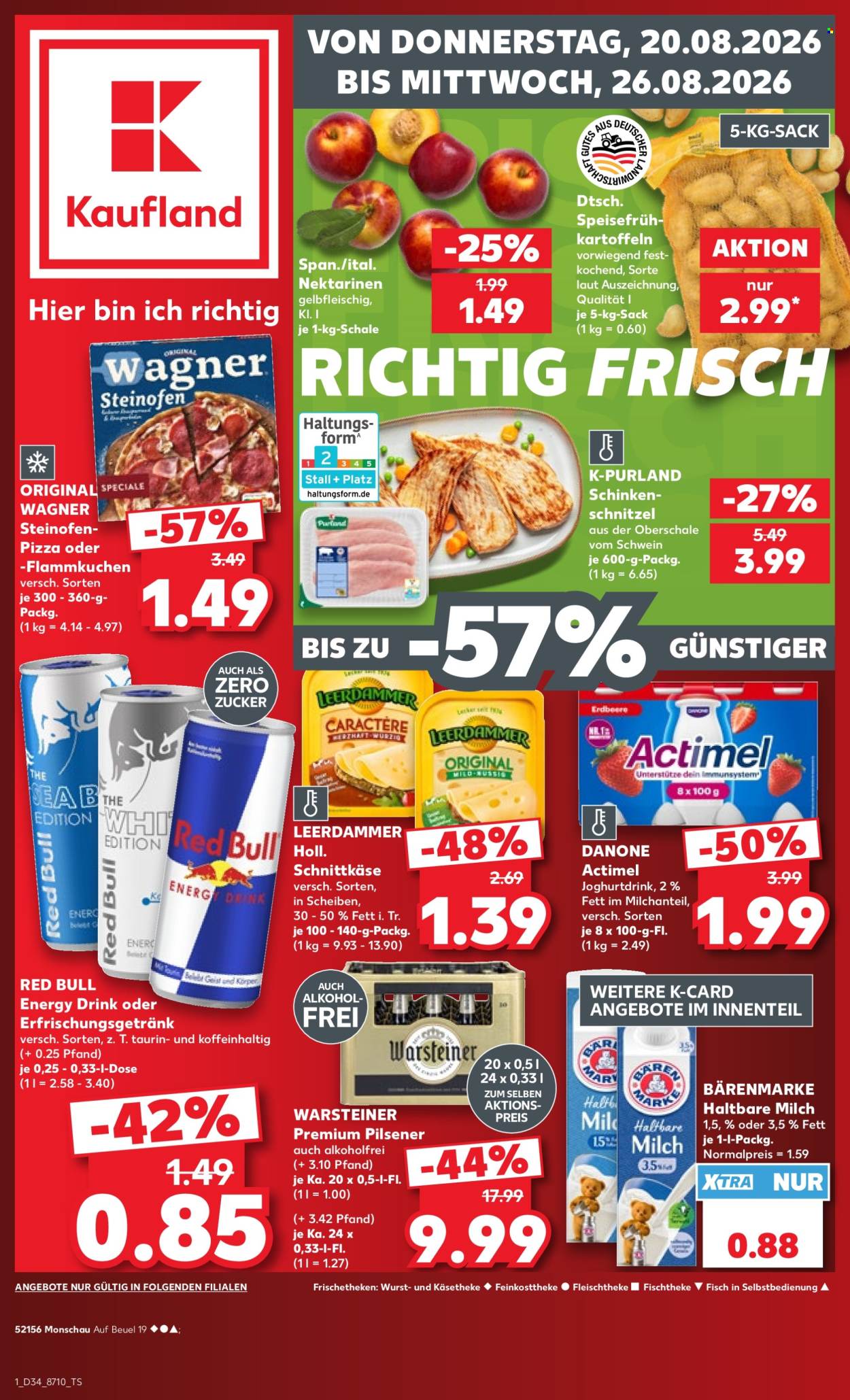 Kaufland Prospekte  - 20.8.2026 - 26.8.2026. Seite 1