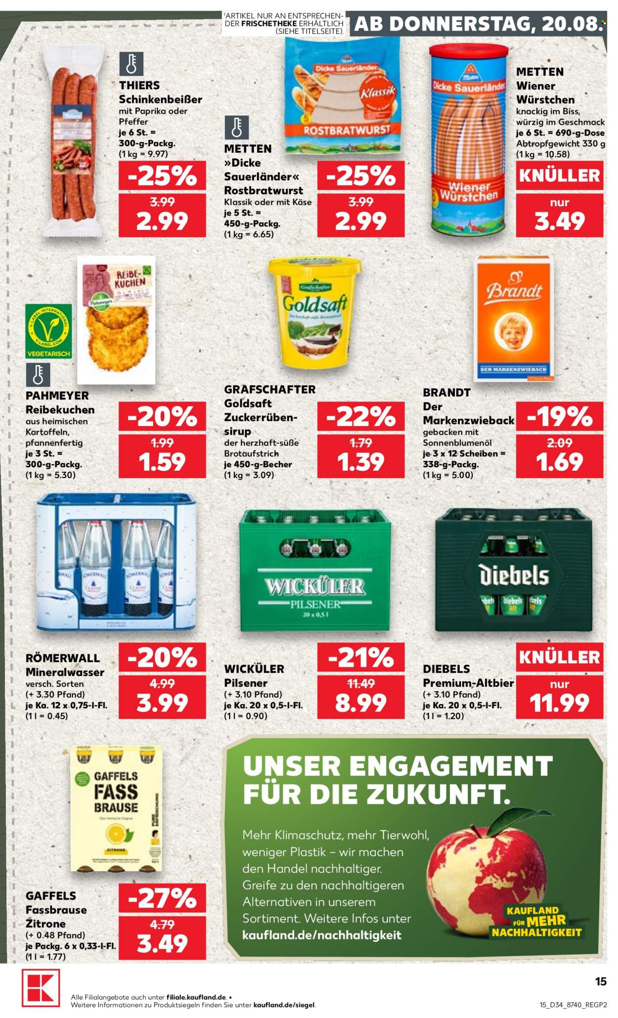 Kaufland Prospekte  - 20.8.2026 - 26.8.2026. Seite 15