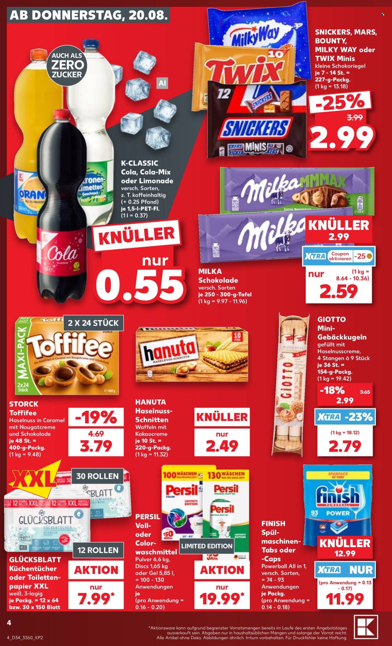 Kaufland Prospekte  - 20.8.2026 - 26.8.2026. Seite 4