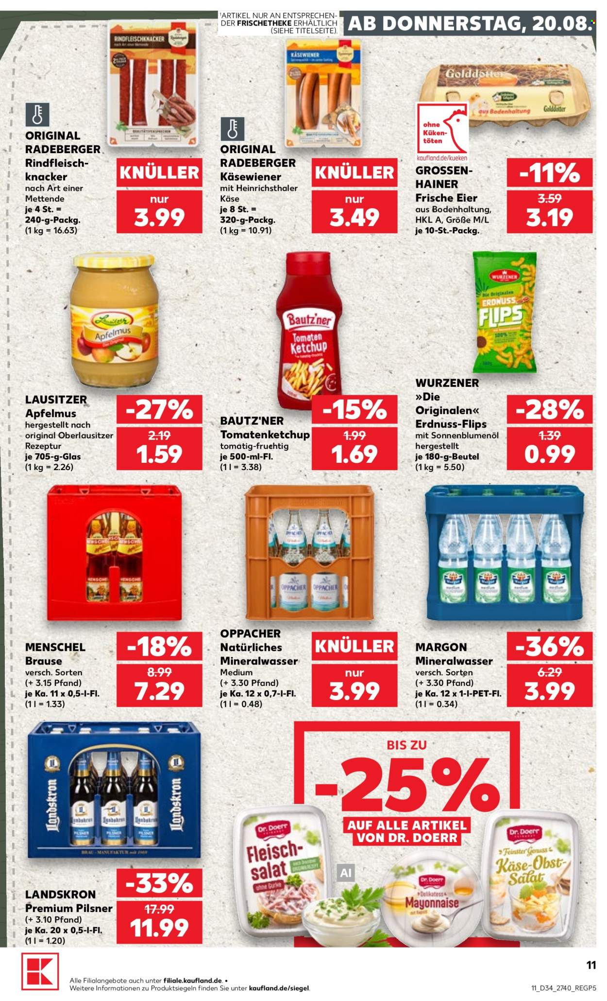 Kaufland Prospekte  - 20.8.2026 - 26.8.2026. Seite 11