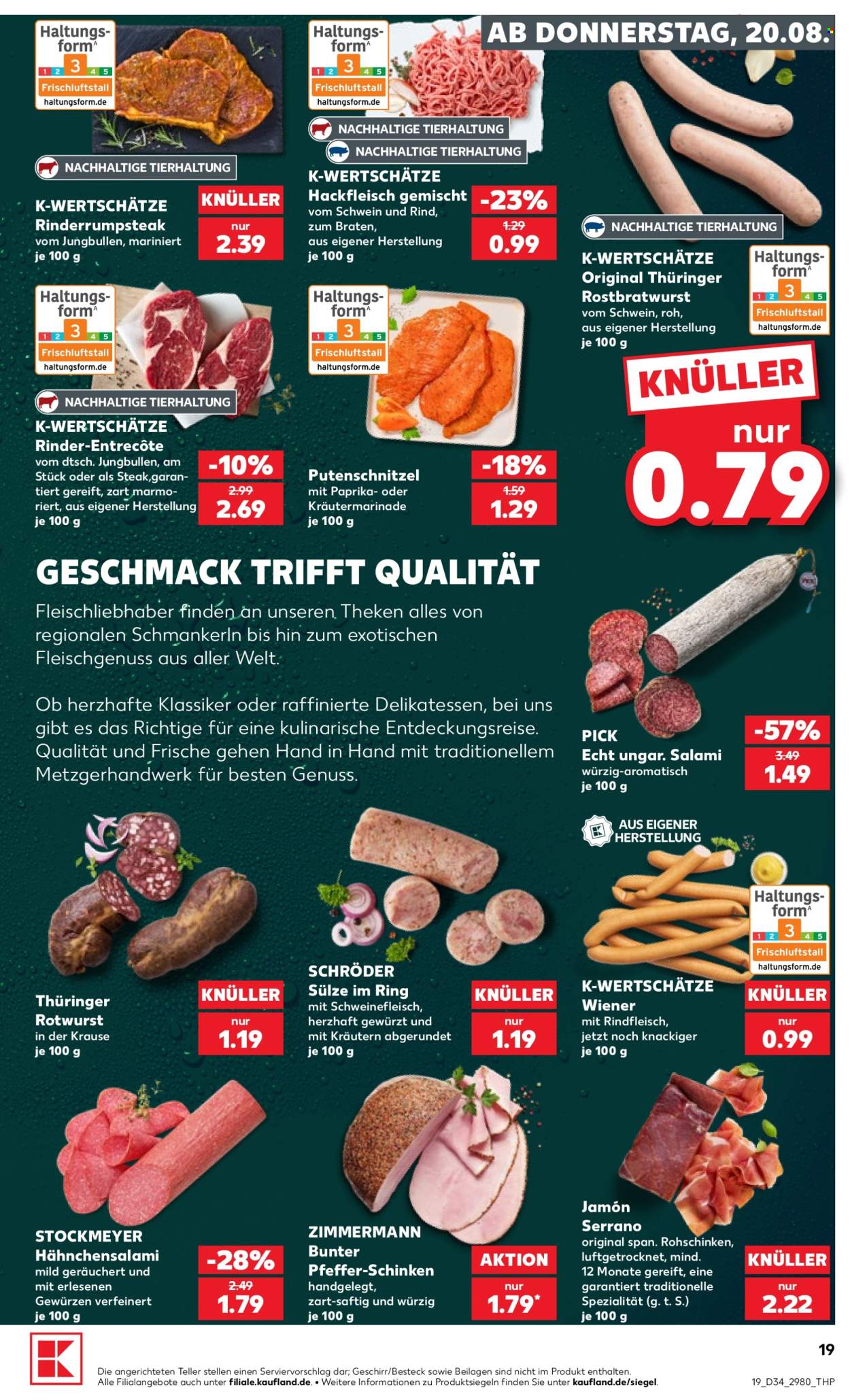 Kaufland Prospekte  - 20.8.2026 - 26.8.2026. Seite 19