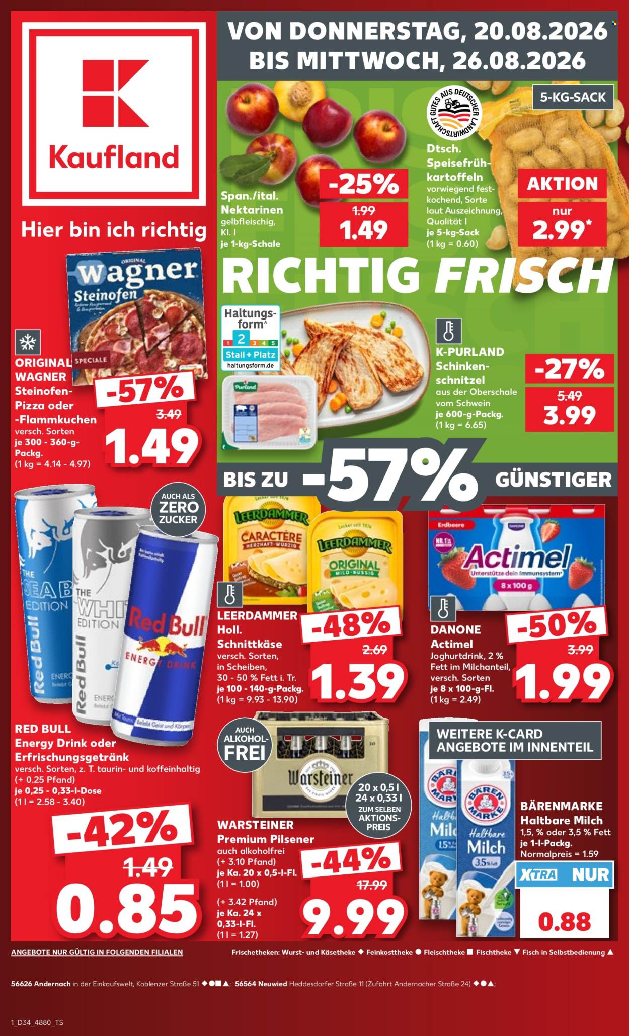 Kaufland Prospekte  - 20.8.2026 - 26.8.2026. Seite 1