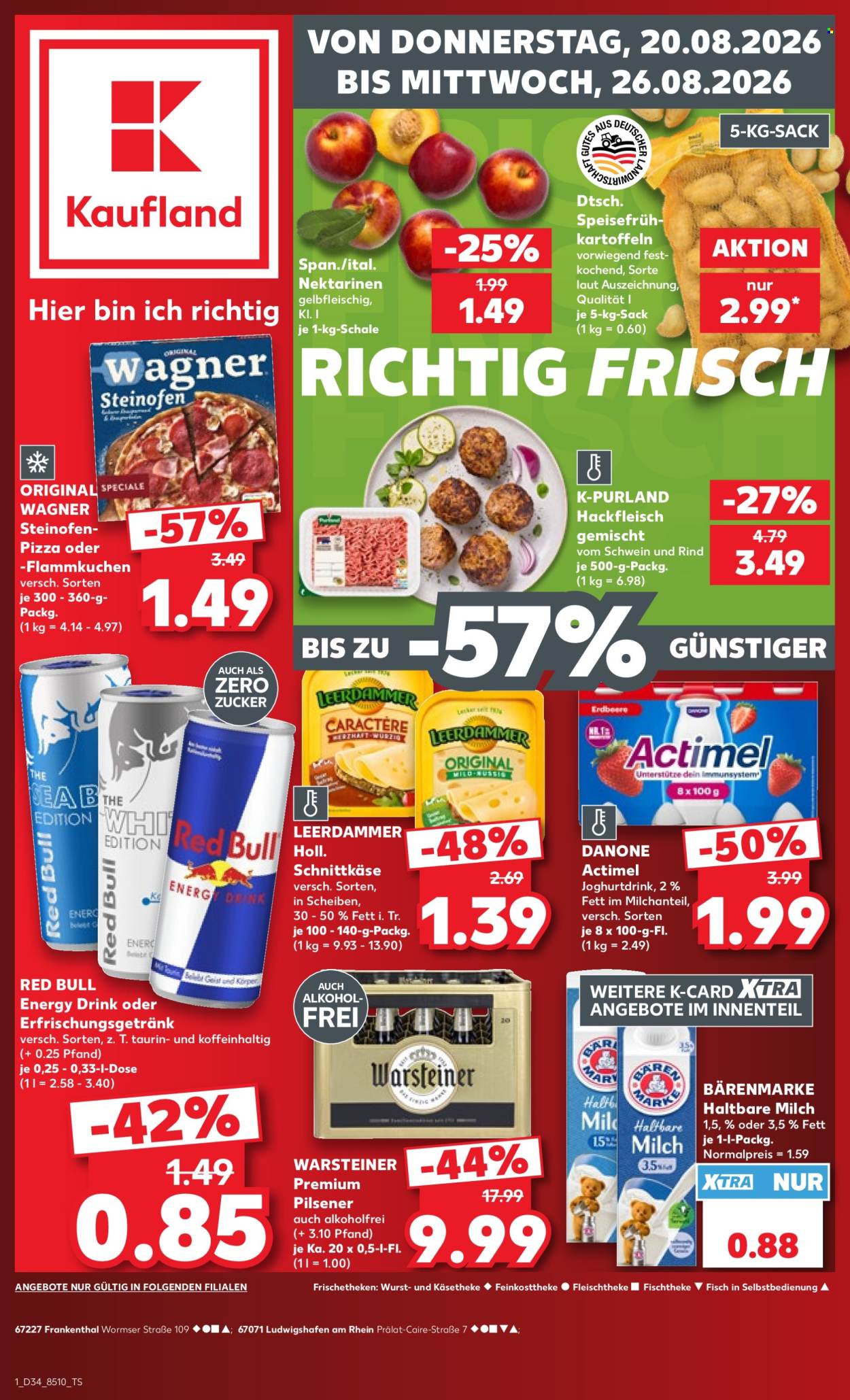 Kaufland Prospekte  - 20.8.2026 - 26.8.2026. Seite 1