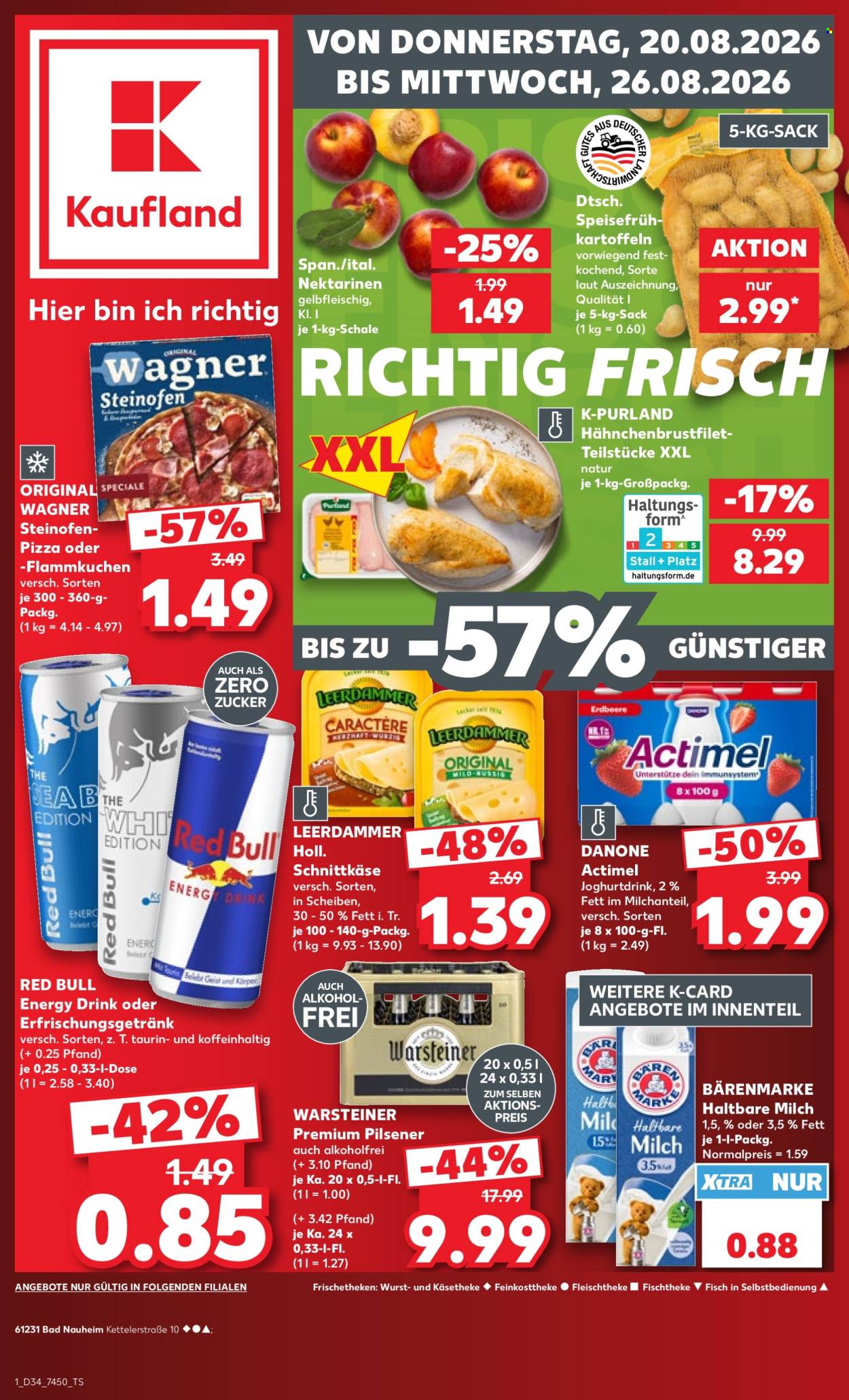 Kaufland Prospekte  - 20.8.2026 - 26.8.2026. Seite 1