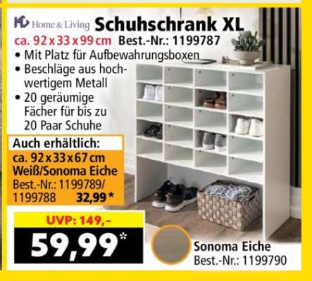 Schuhschrank XL