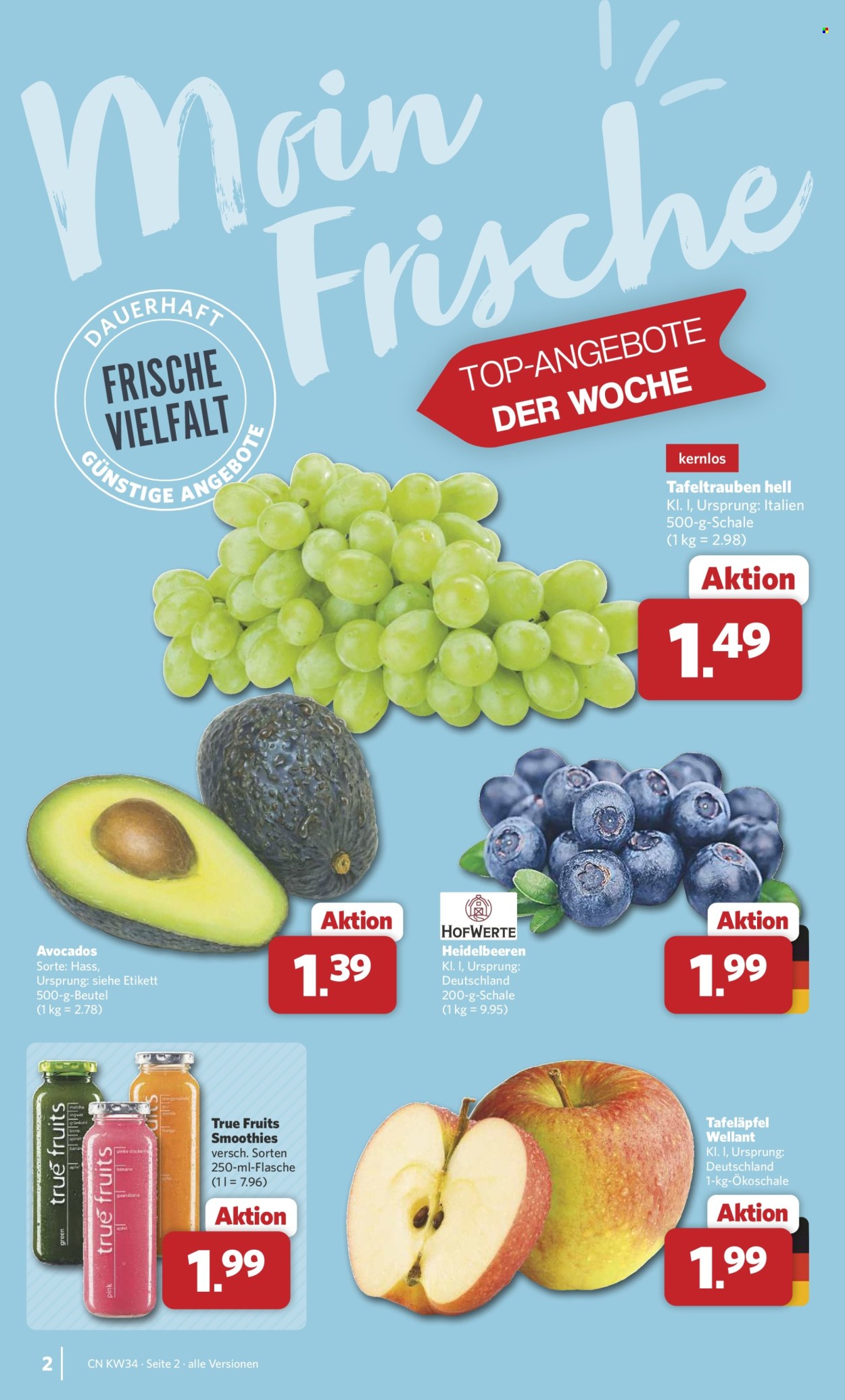 Combi Prospekte  - 17.8.2026 - 22.8.2026. Seite 2