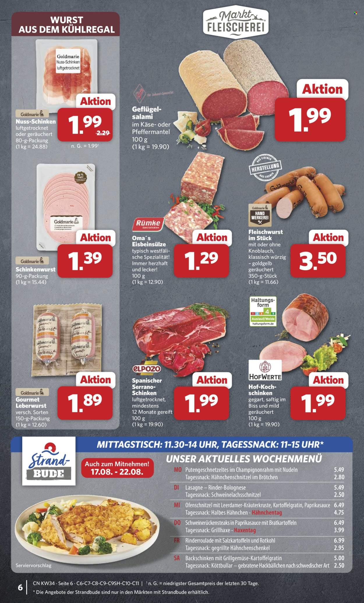 Combi Prospekte  - 17.8.2026 - 22.8.2026. Seite 6