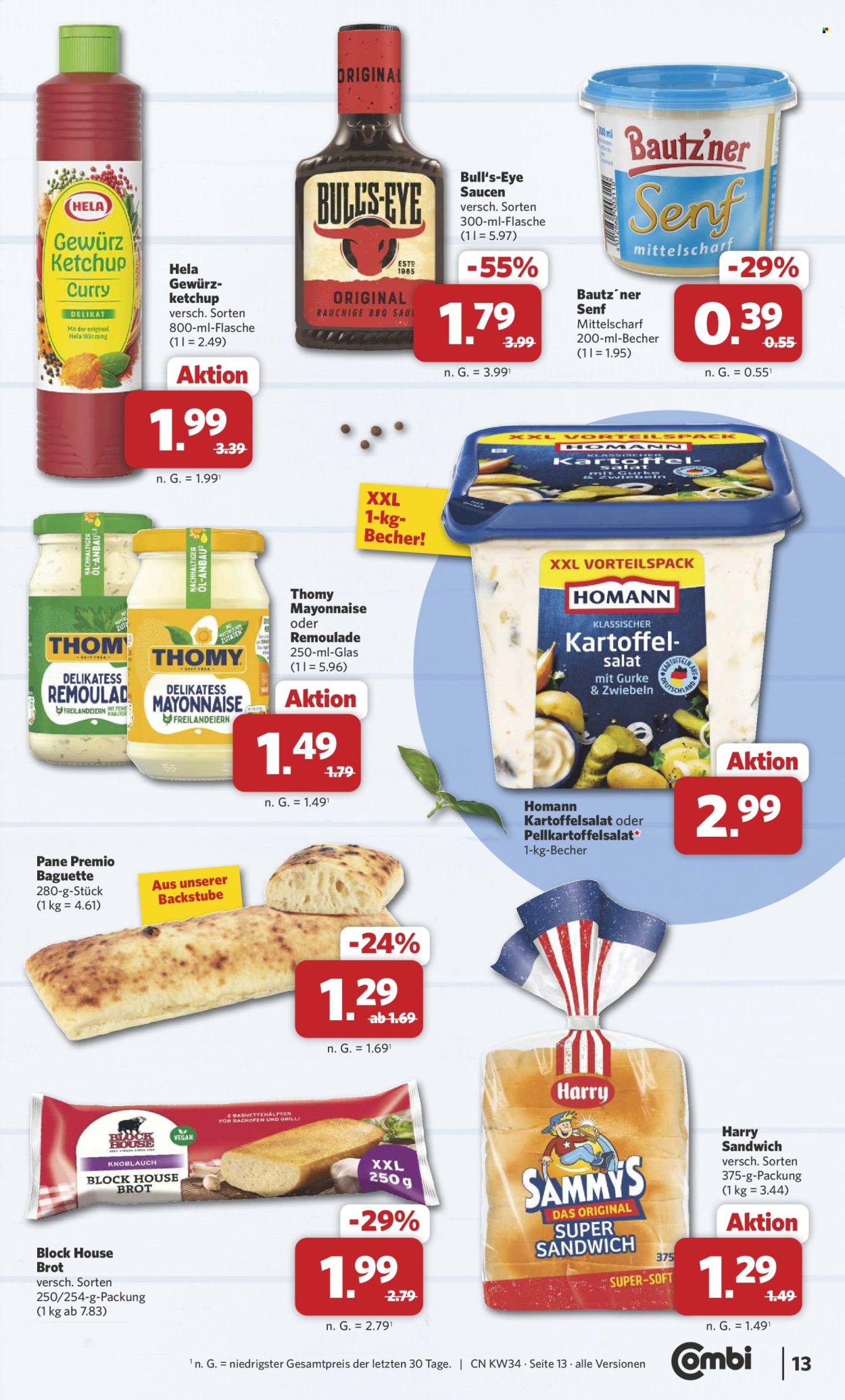 Combi Prospekte  - 17.8.2026 - 22.8.2026. Seite 13