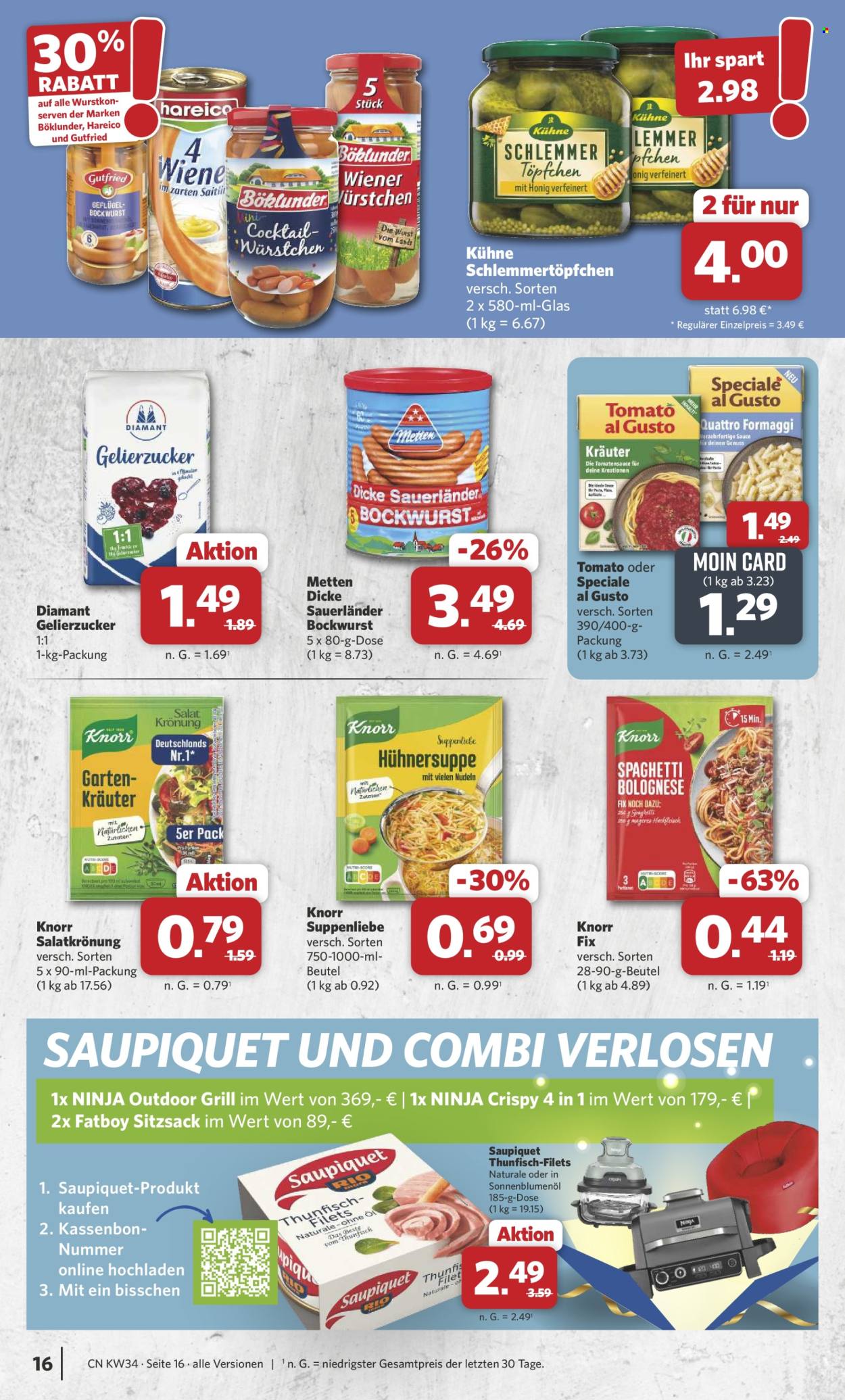 Combi Prospekte  - 17.8.2026 - 22.8.2026. Seite 16