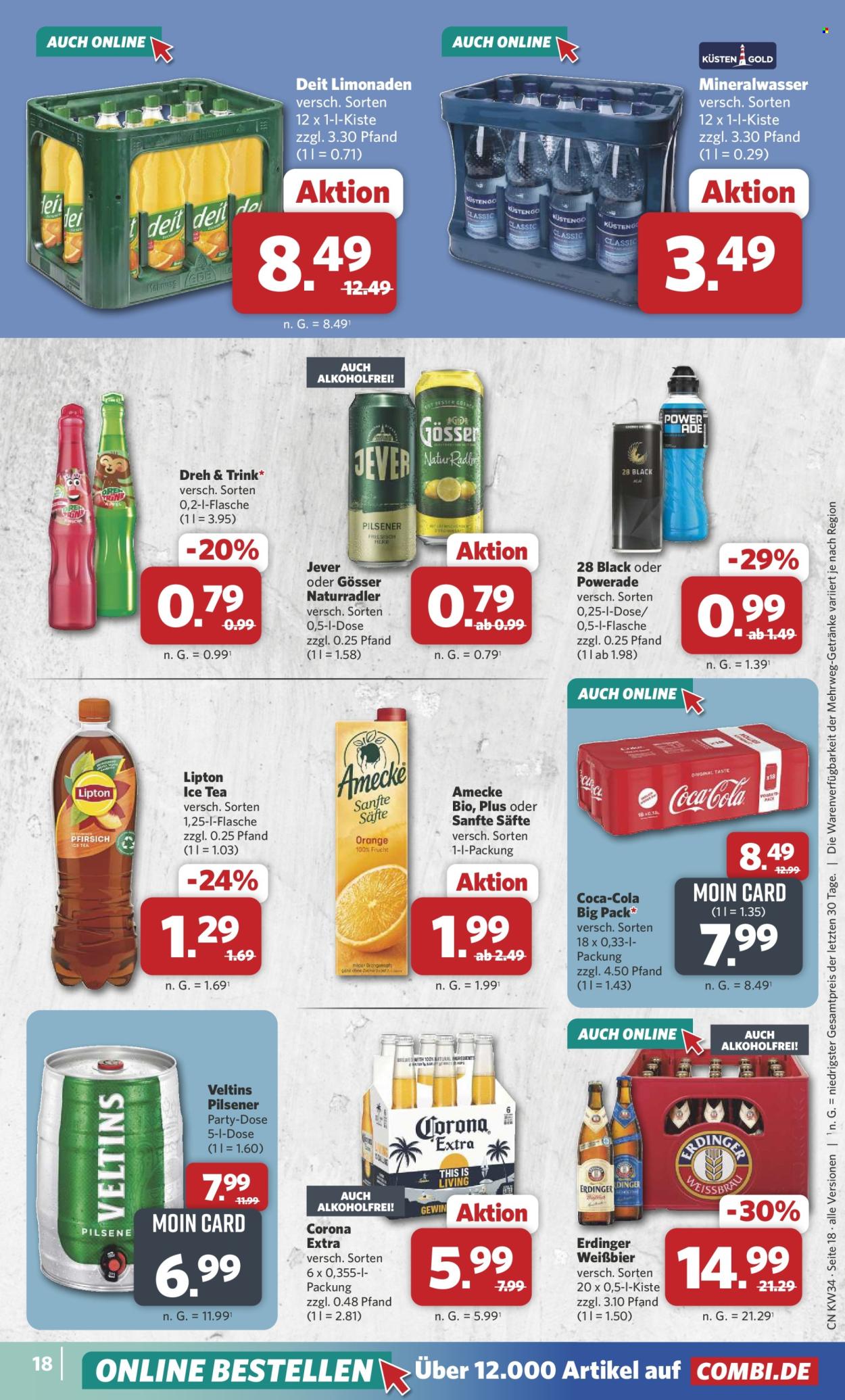 Combi Prospekte  - 17.8.2026 - 22.8.2026. Seite 18