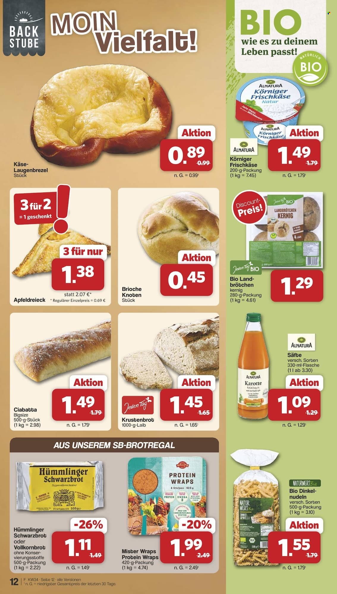 famila Prospekte  - 17.8.2026 - 22.8.2026. Seite 12