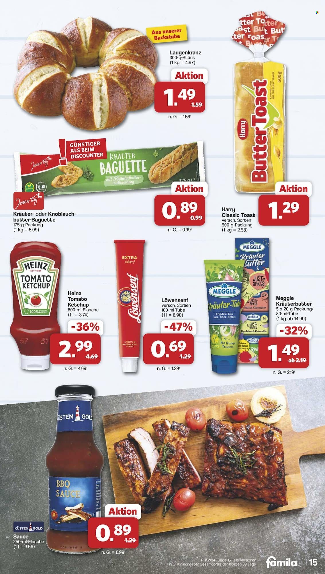 famila Prospekte  - 17.8.2026 - 22.8.2026. Seite 15