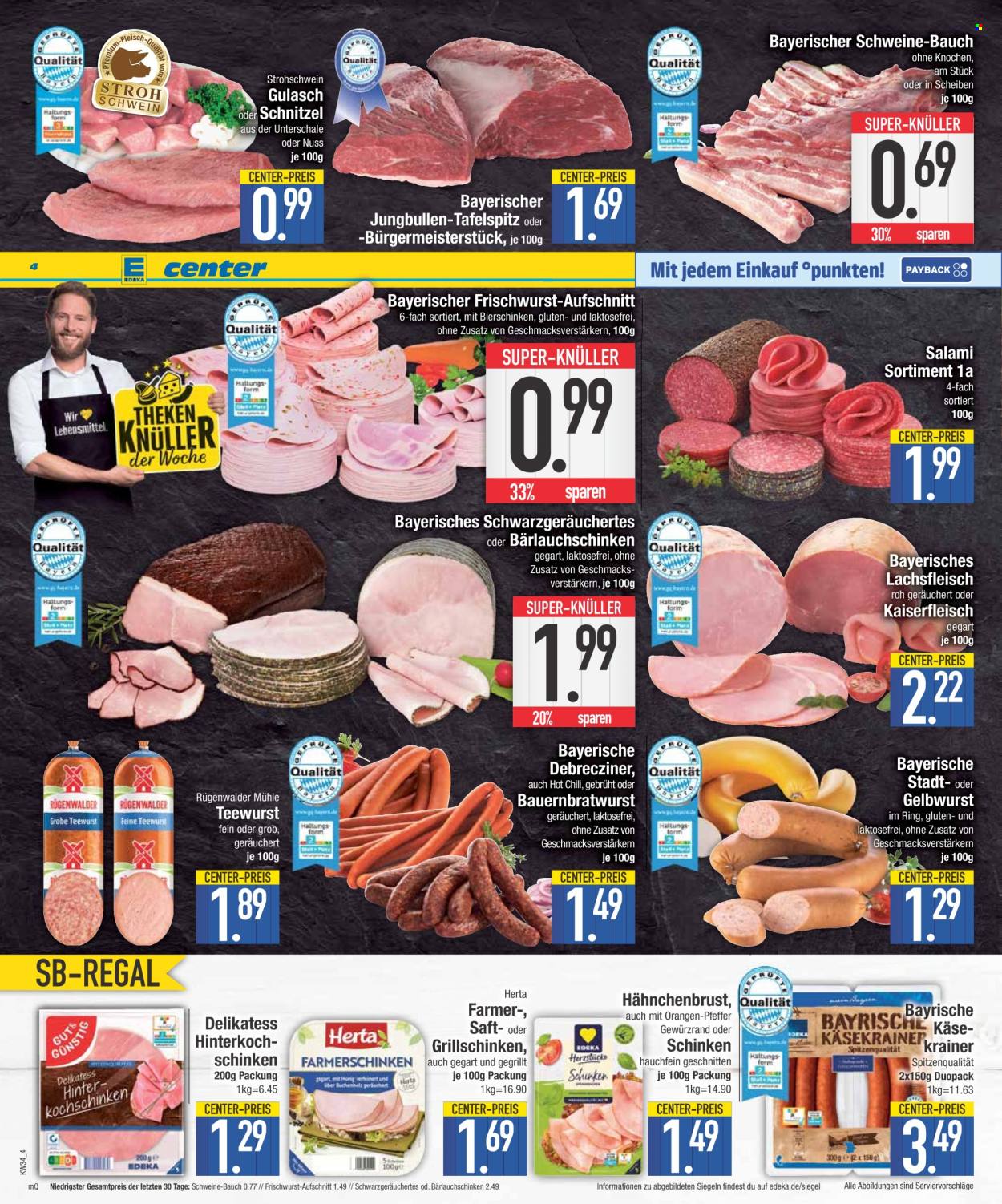Edeka Prospekte  - 17.8.2026 - 22.8.2026. Seite 4