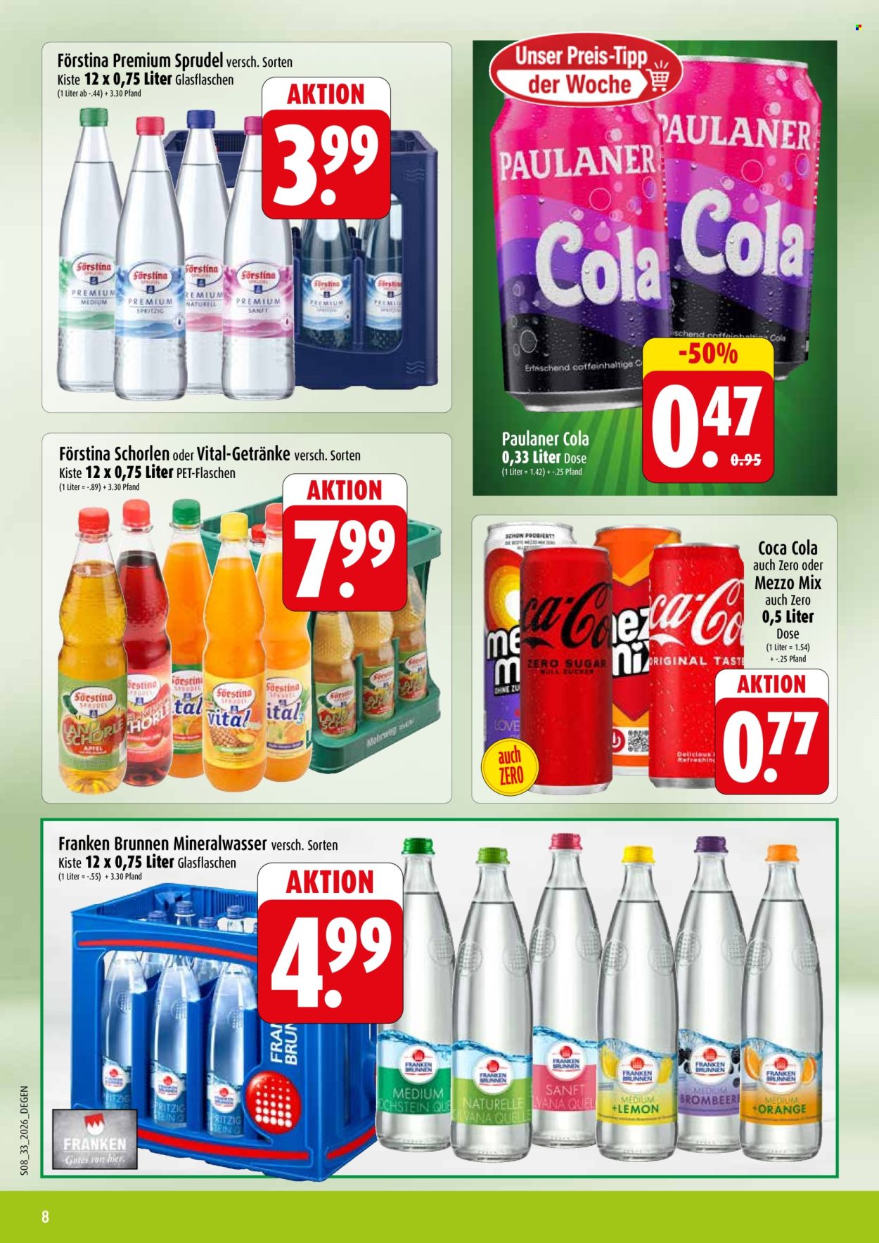 Edeka Prospekte  - 17.8.2026 - 22.8.2026. Seite 8