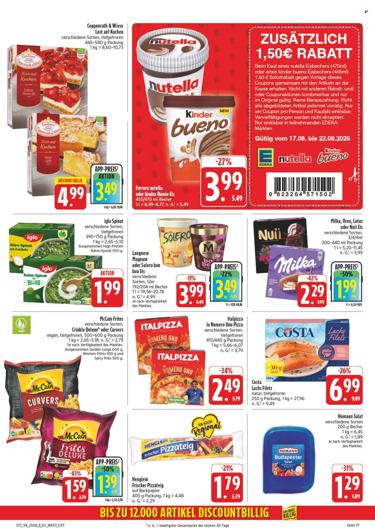 E center Prospekte  - 17.8.2026 - 22.8.2026. Seite 21