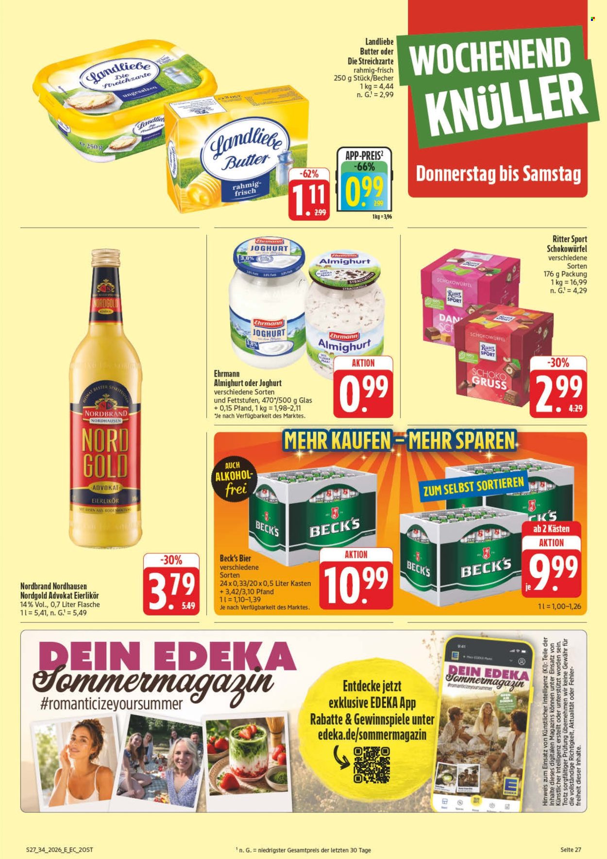 Edeka Prospekte  - 17.8.2026 - 22.8.2026. Seite 35