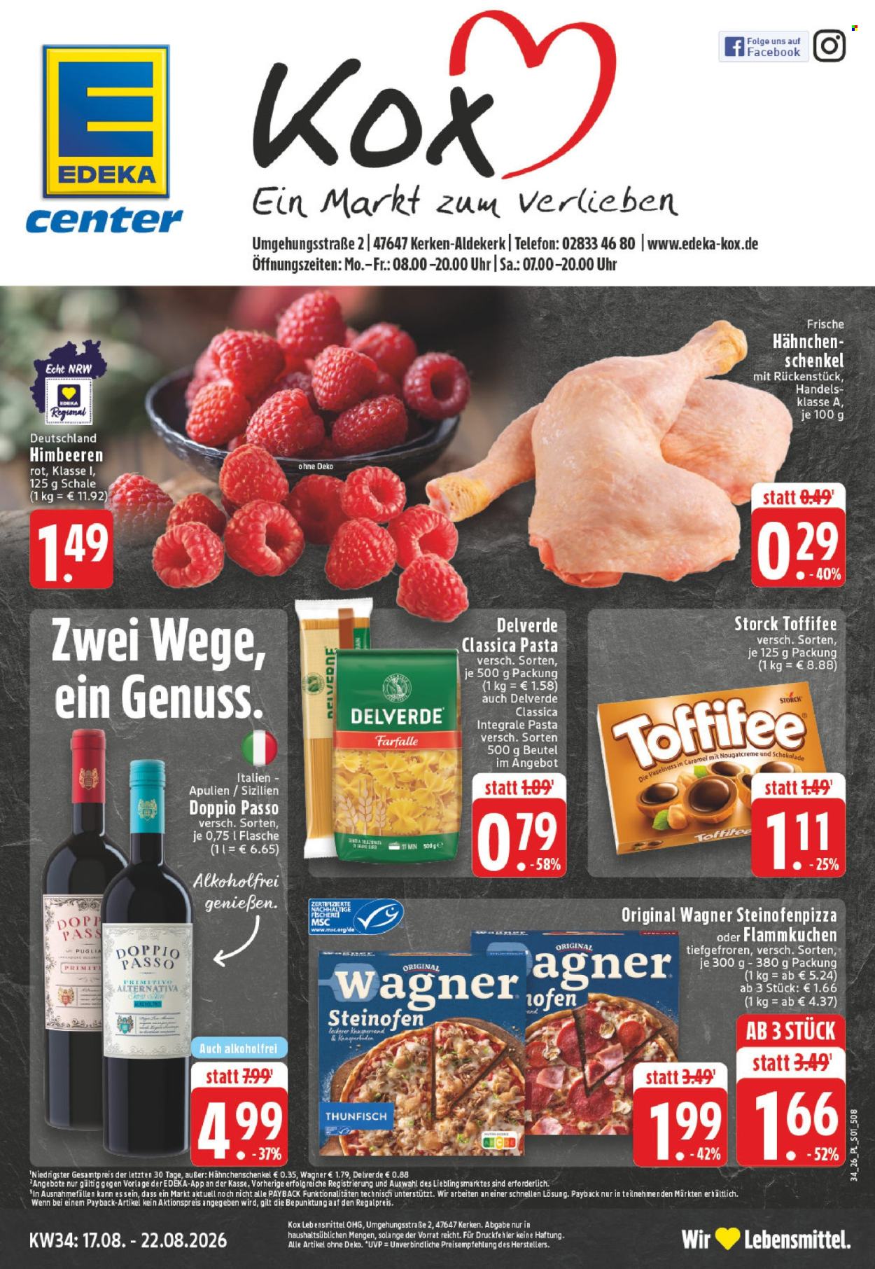 Edeka Prospekte  - 17.8.2026 - 22.8.2026. Seite 1