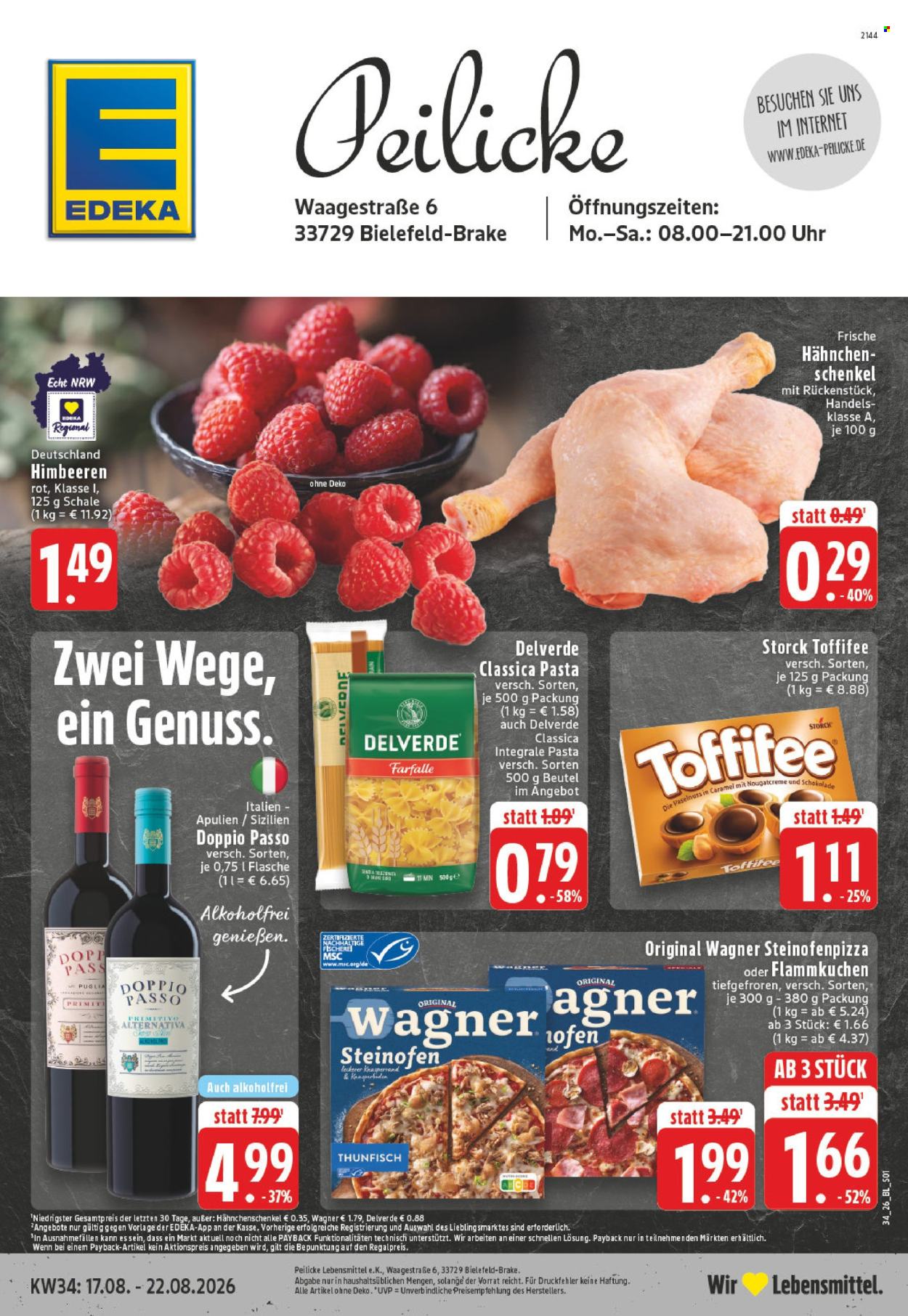Edeka Prospekte  - 17.8.2026 - 22.8.2026. Seite 1