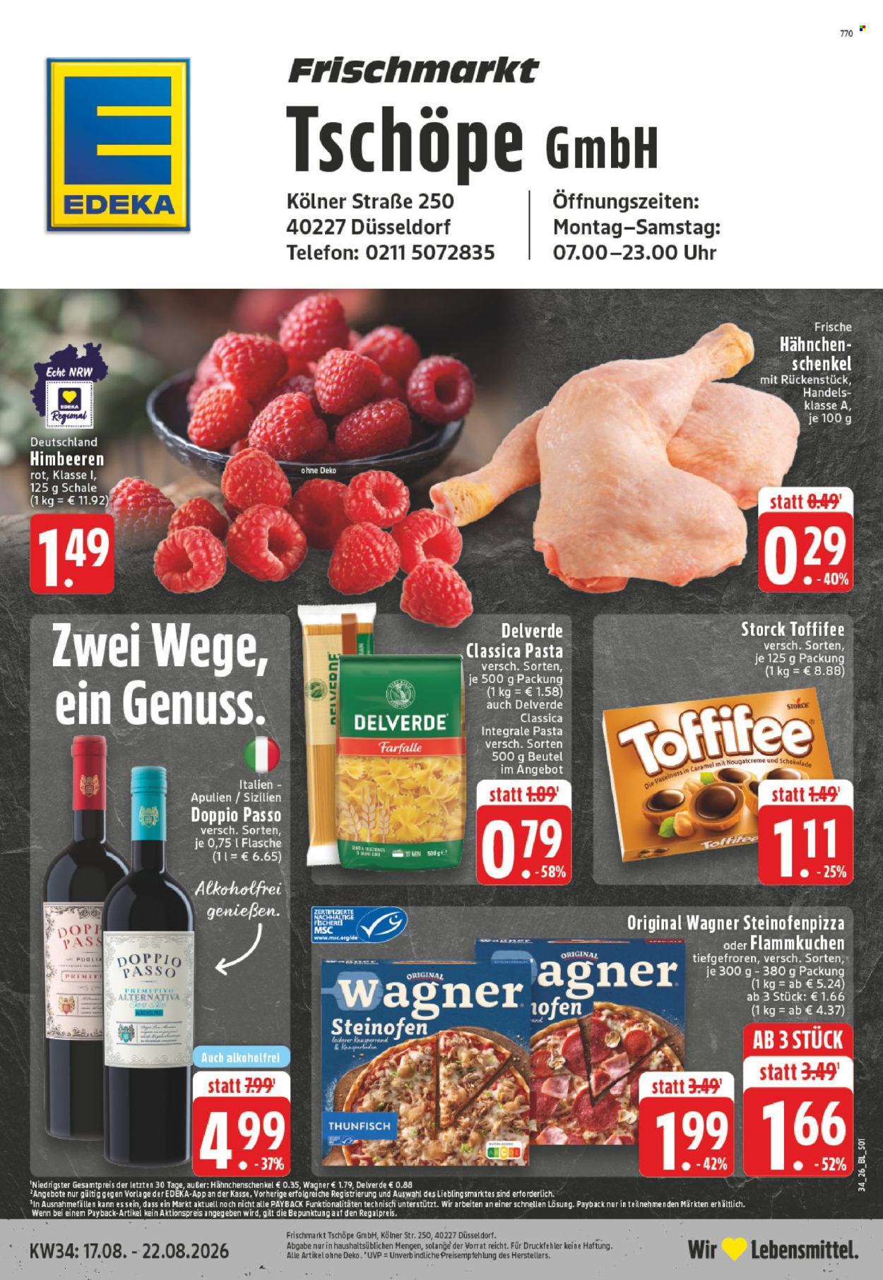 Edeka Prospekte  - 17.8.2026 - 22.8.2026. Seite 1