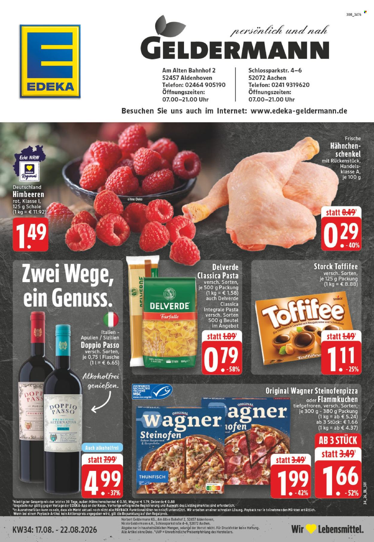 Edeka Prospekte  - 17.8.2026 - 22.8.2026. Seite 1