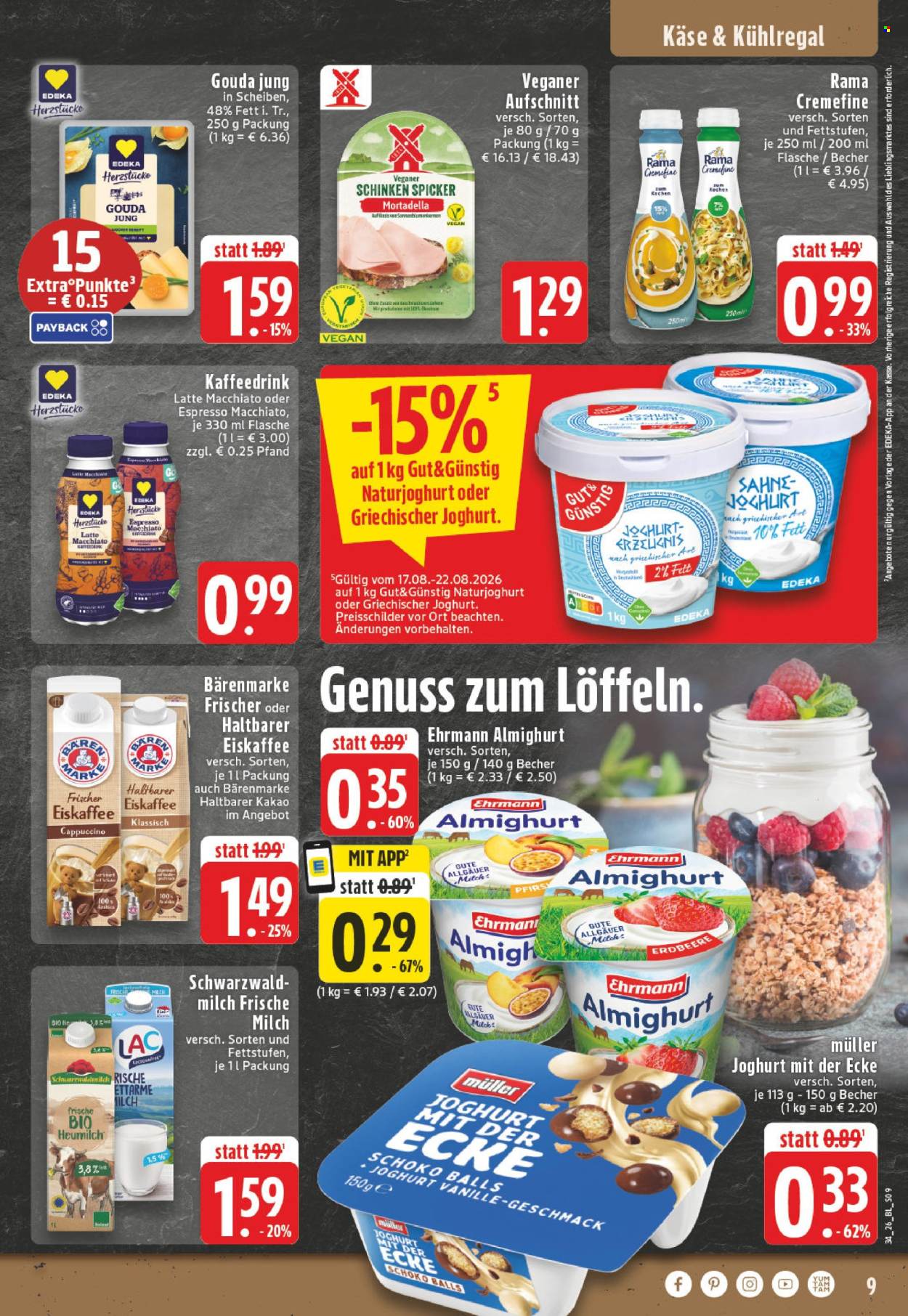 Edeka Prospekte  - 17.8.2026 - 22.8.2026. Seite 9