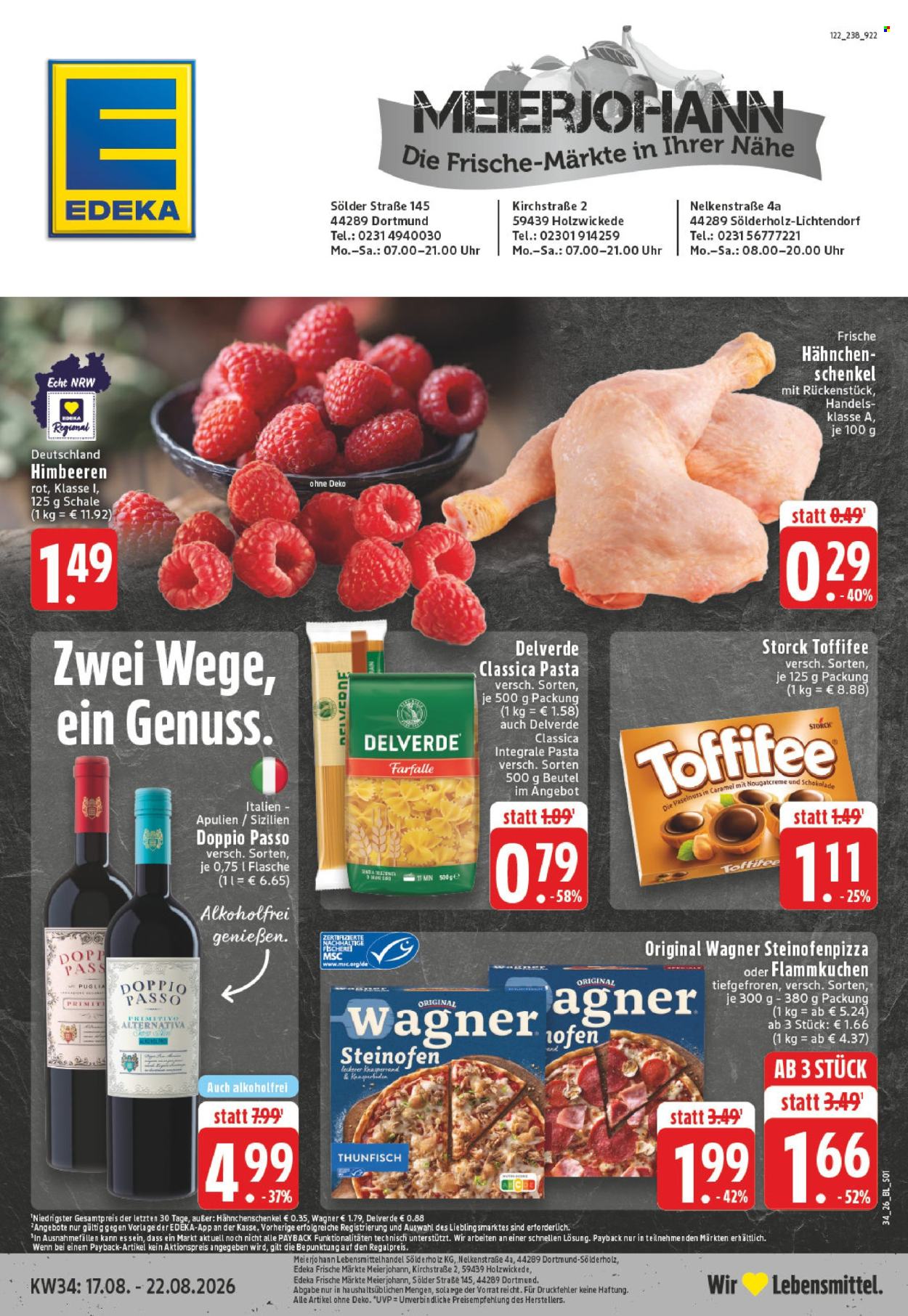 Edeka Prospekte  - 17.8.2026 - 22.8.2026. Seite 1