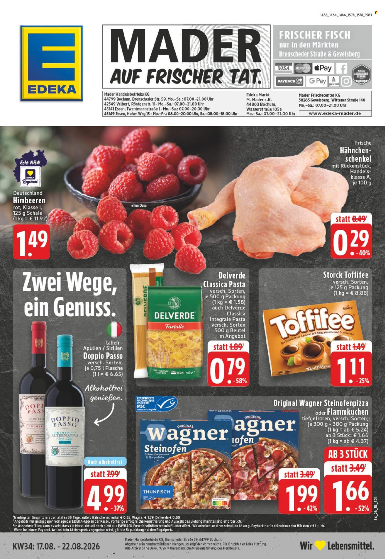 Edeka Prospekte  - 17.8.2026 - 22.8.2026. Seite 1