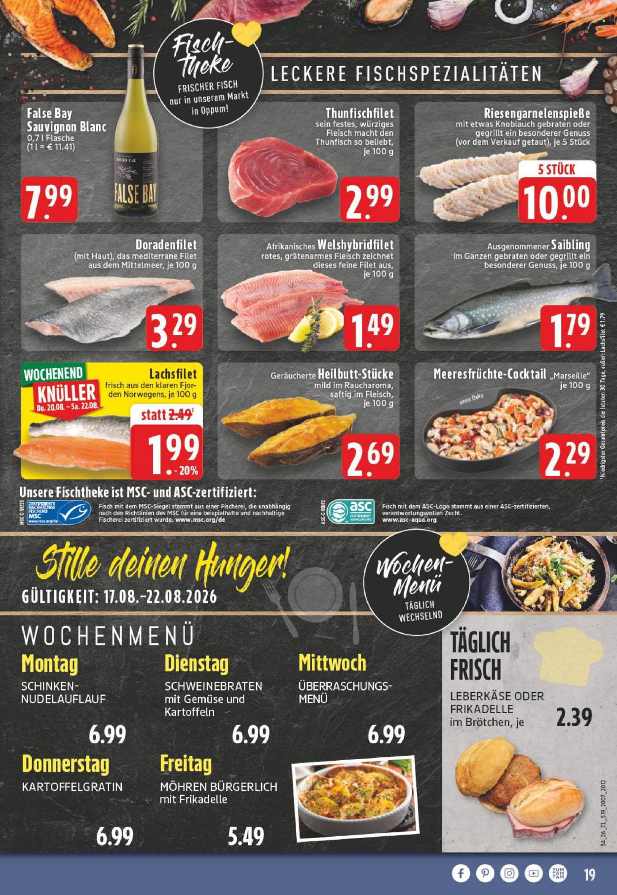 Edeka Prospekte  - 17.8.2026 - 22.8.2026. Seite 19