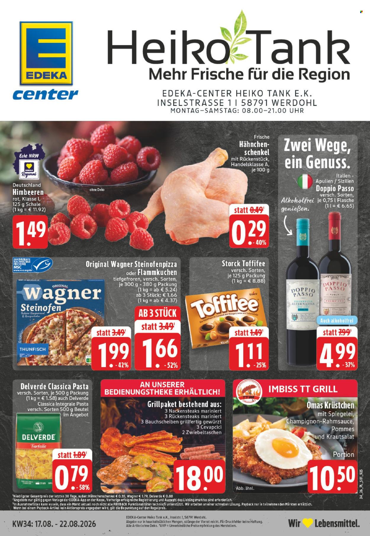 E center Prospekte  - 17.8.2026 - 22.8.2026. Seite 1