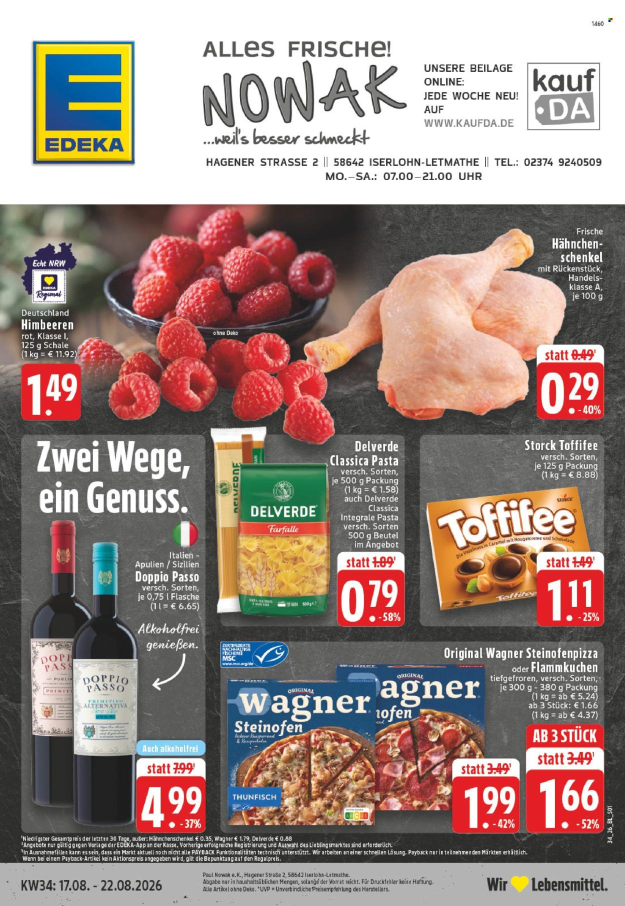 Edeka Prospekte  - 17.8.2026 - 22.8.2026. Seite 1