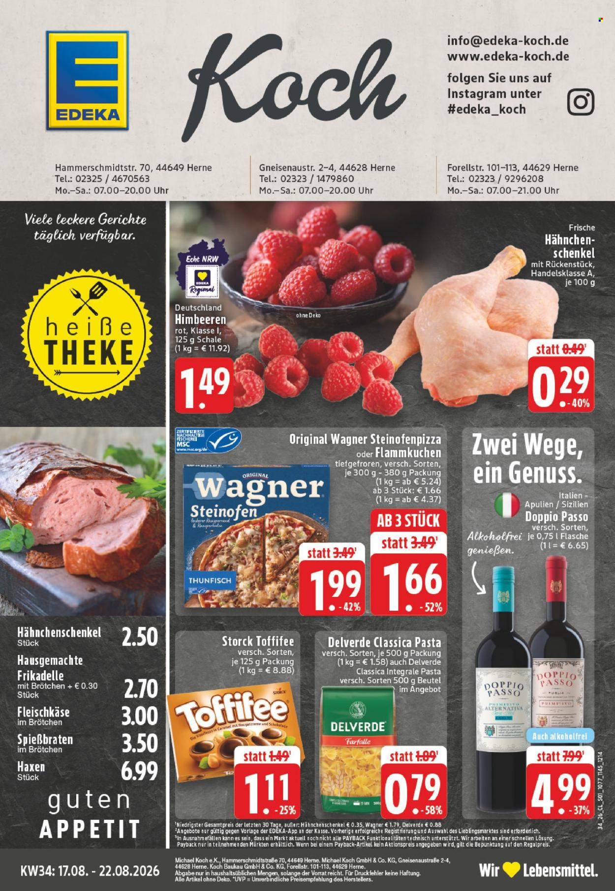 Edeka Prospekte  - 17.8.2026 - 22.8.2026. Seite 1